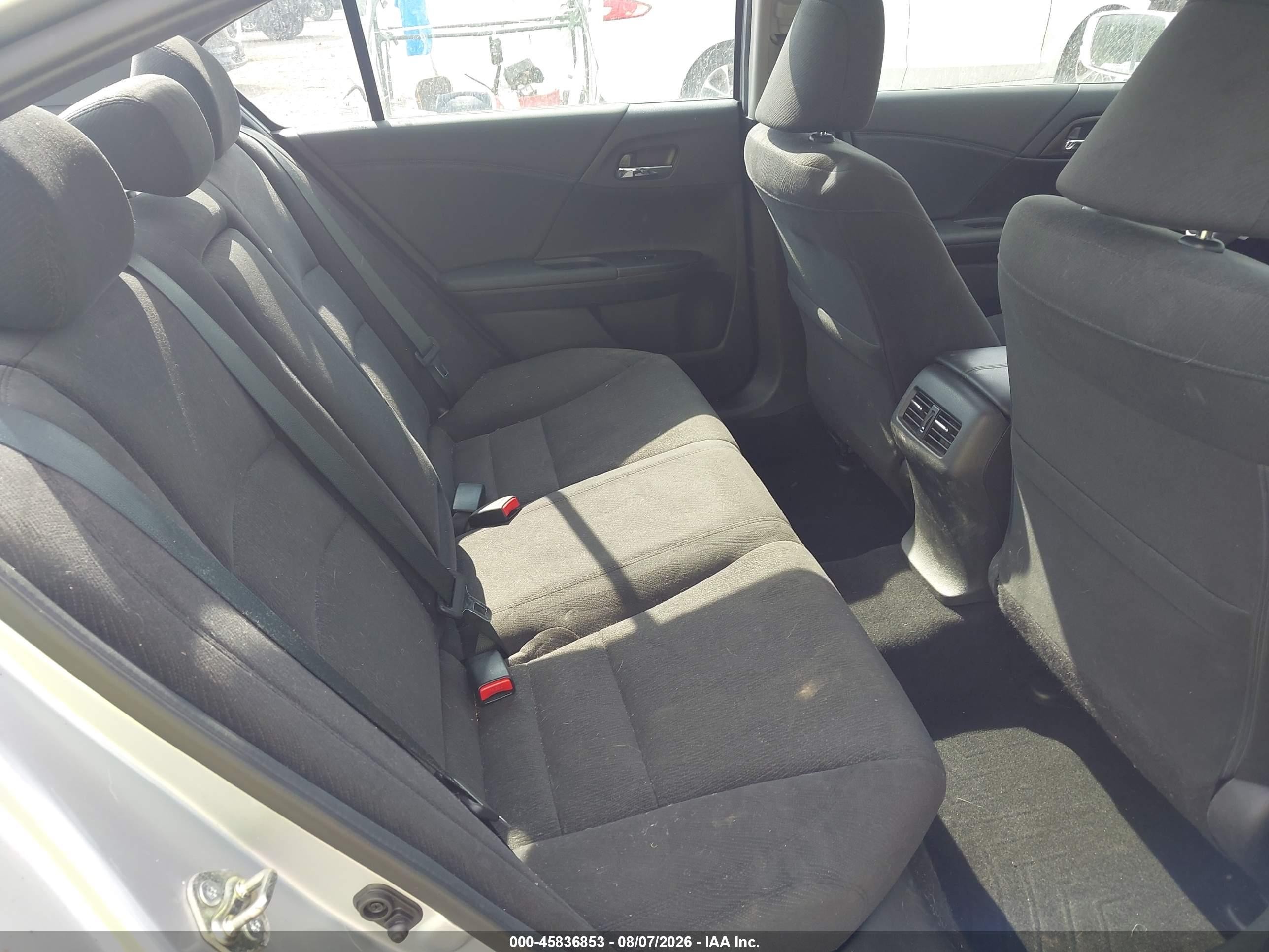 2015 Honda Accord Ex Silver vin: 1HGCR2F74FA183359