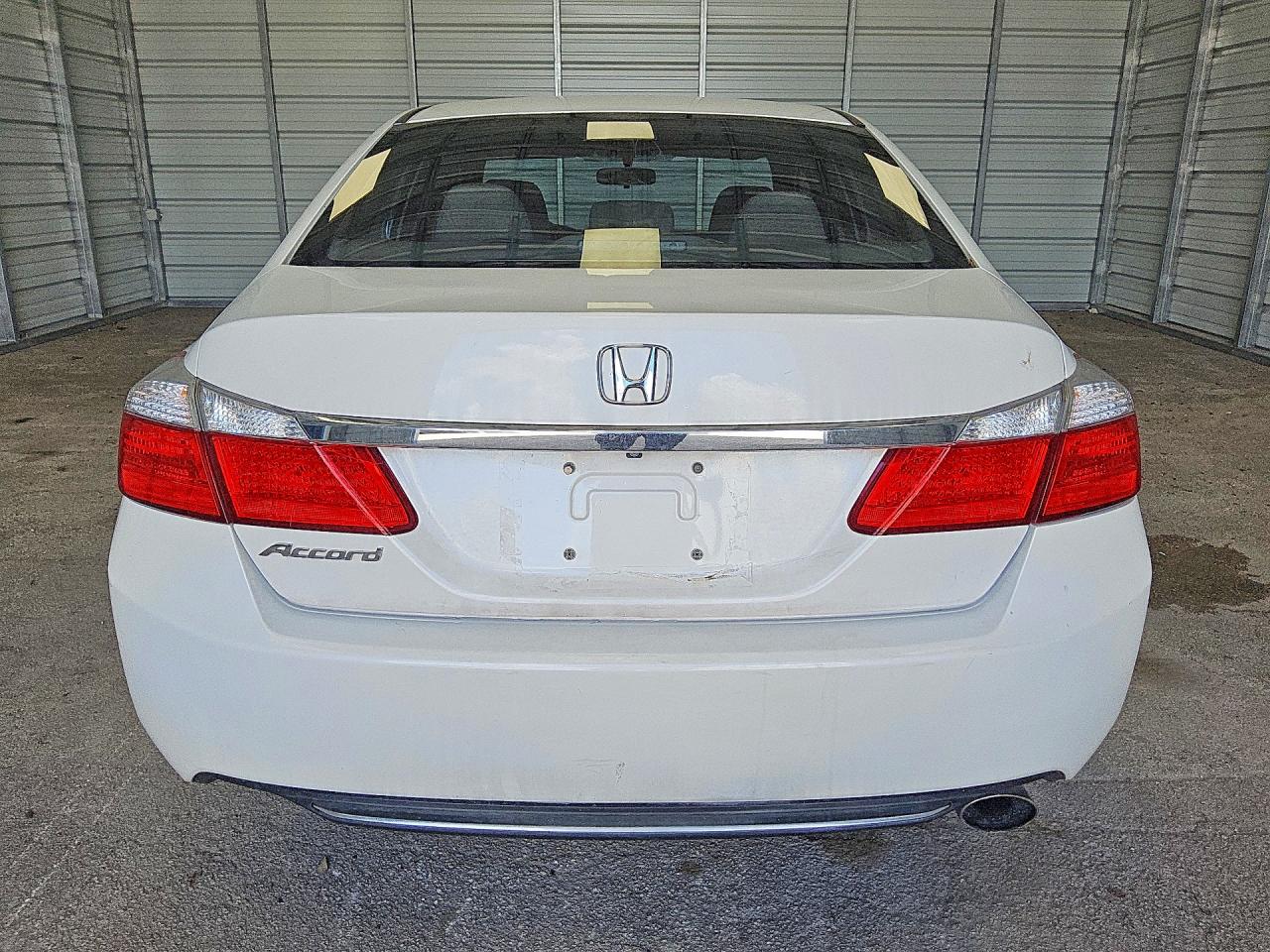 2015 Honda Accord Ex White vin: 1HGCR2F74FA207238