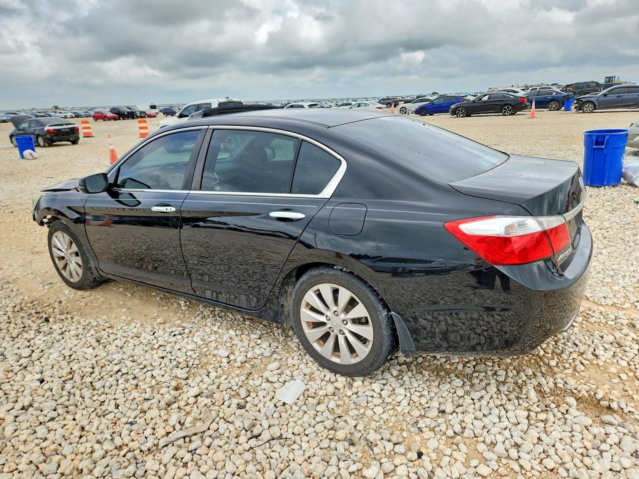 2015 Honda Accord Ex Black vin: 1HGCR2F74FA220152