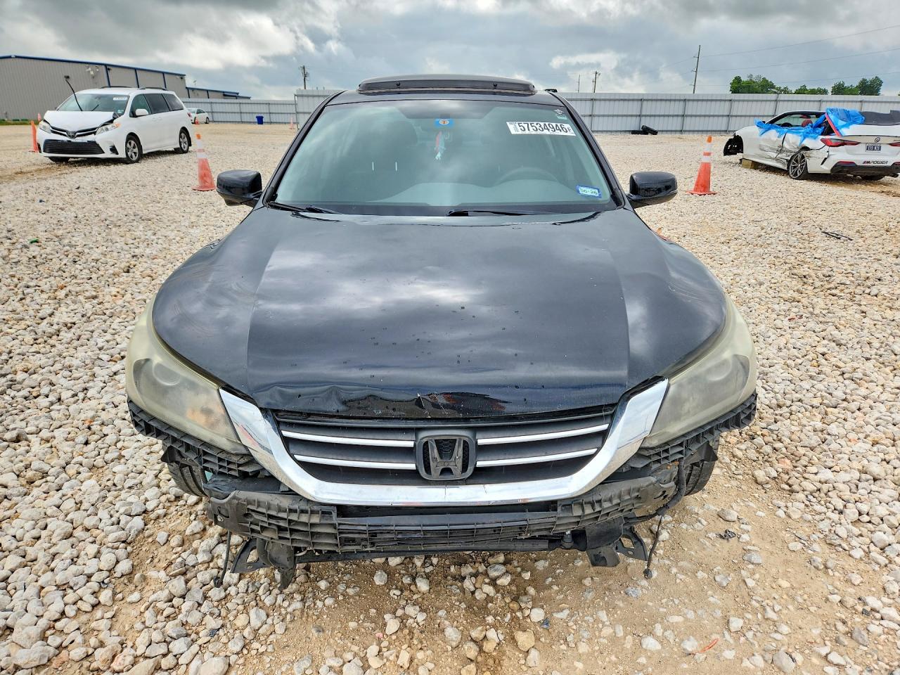 2015 Honda Accord Ex Black vin: 1HGCR2F74FA220152
