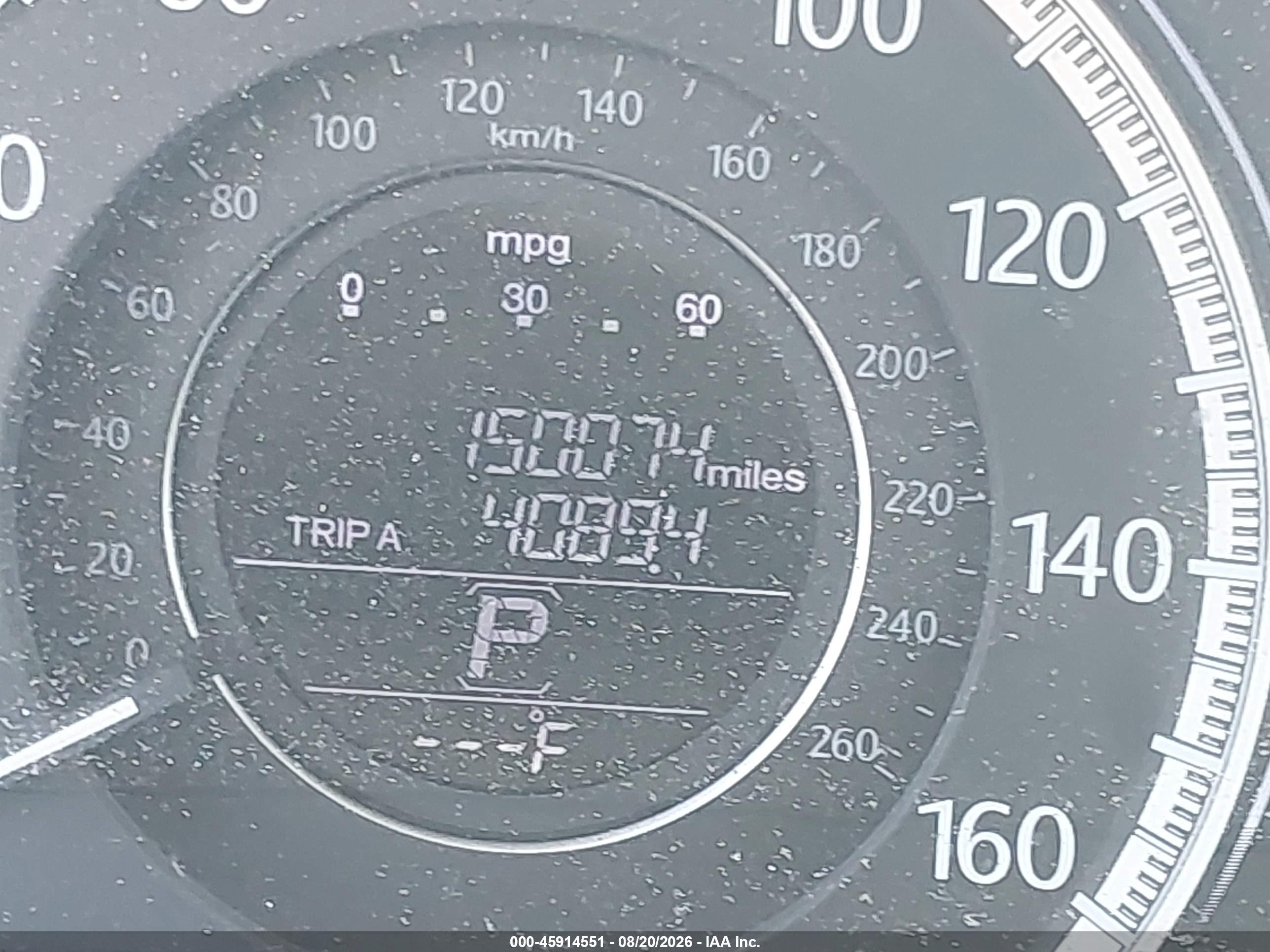 2015 Honda Accord Ex Gray vin: 1HGCR2F74FA226906