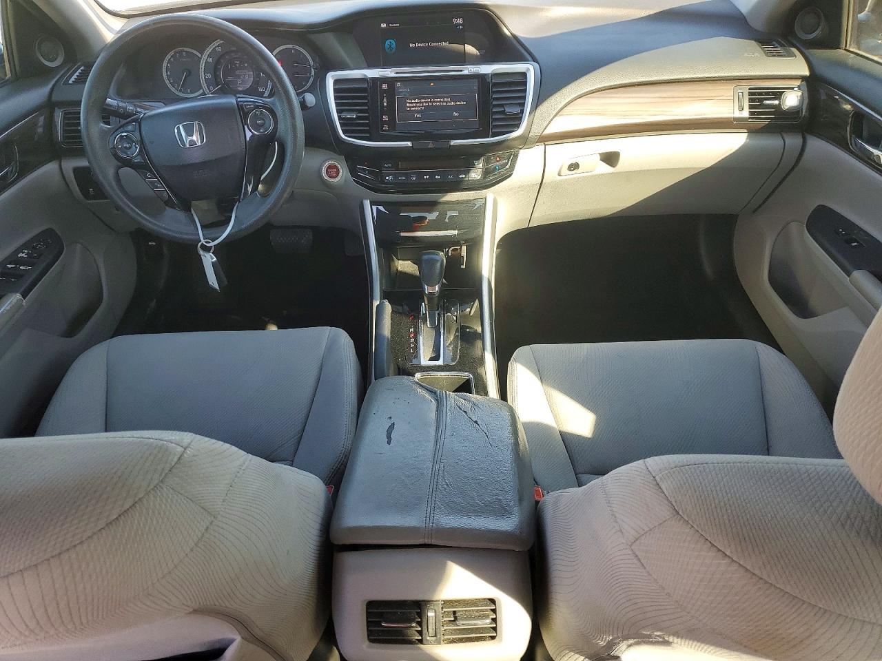 2017 Honda Accord Ex Blue vin: 1HGCR2F74HA044612