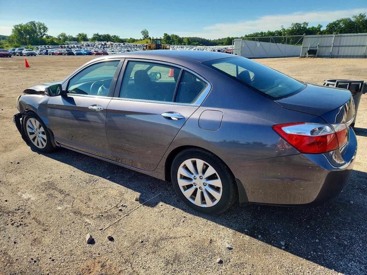 2013 Honda Accord Ex Gray vin: 1HGCR2F75DA007563