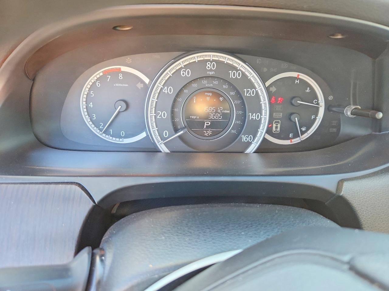 2013 Honda Accord Ex Gray vin: 1HGCR2F75DA007563