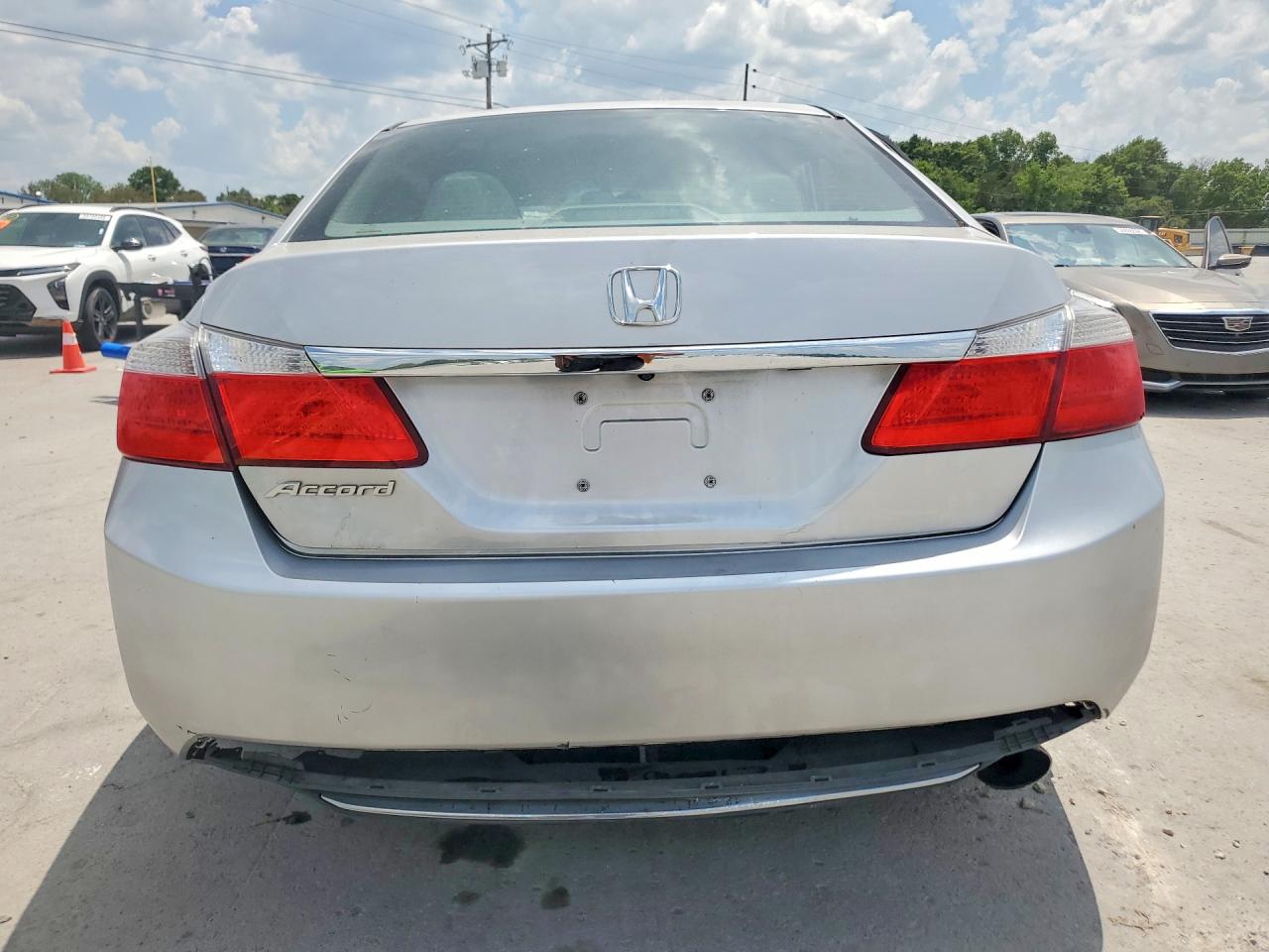 2013 Honda Accord Ex Silver vin: 1HGCR2F75DA032608