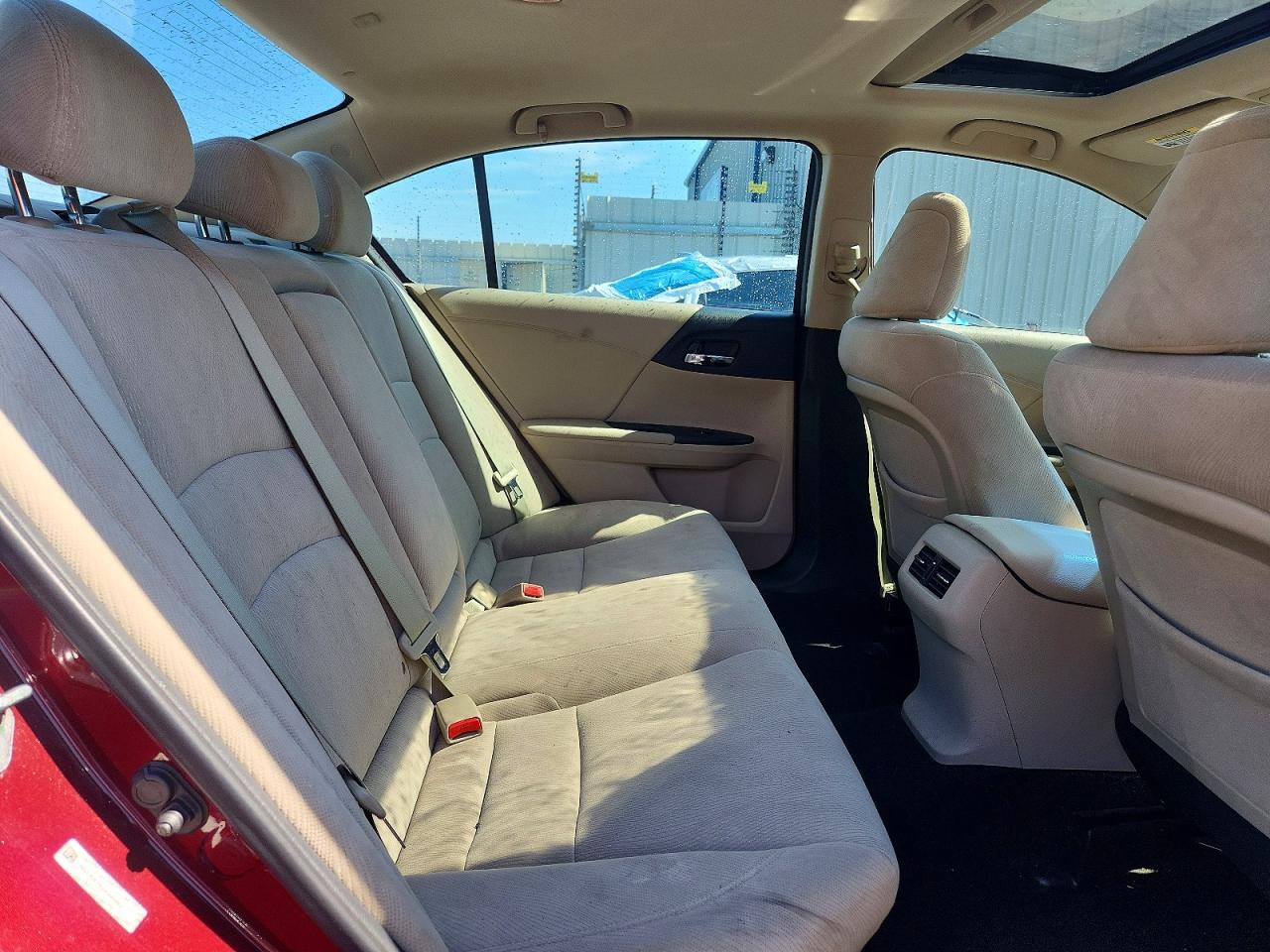 2013 Honda Accord Ex Burgundy vin: 1HGCR2F75DA090962