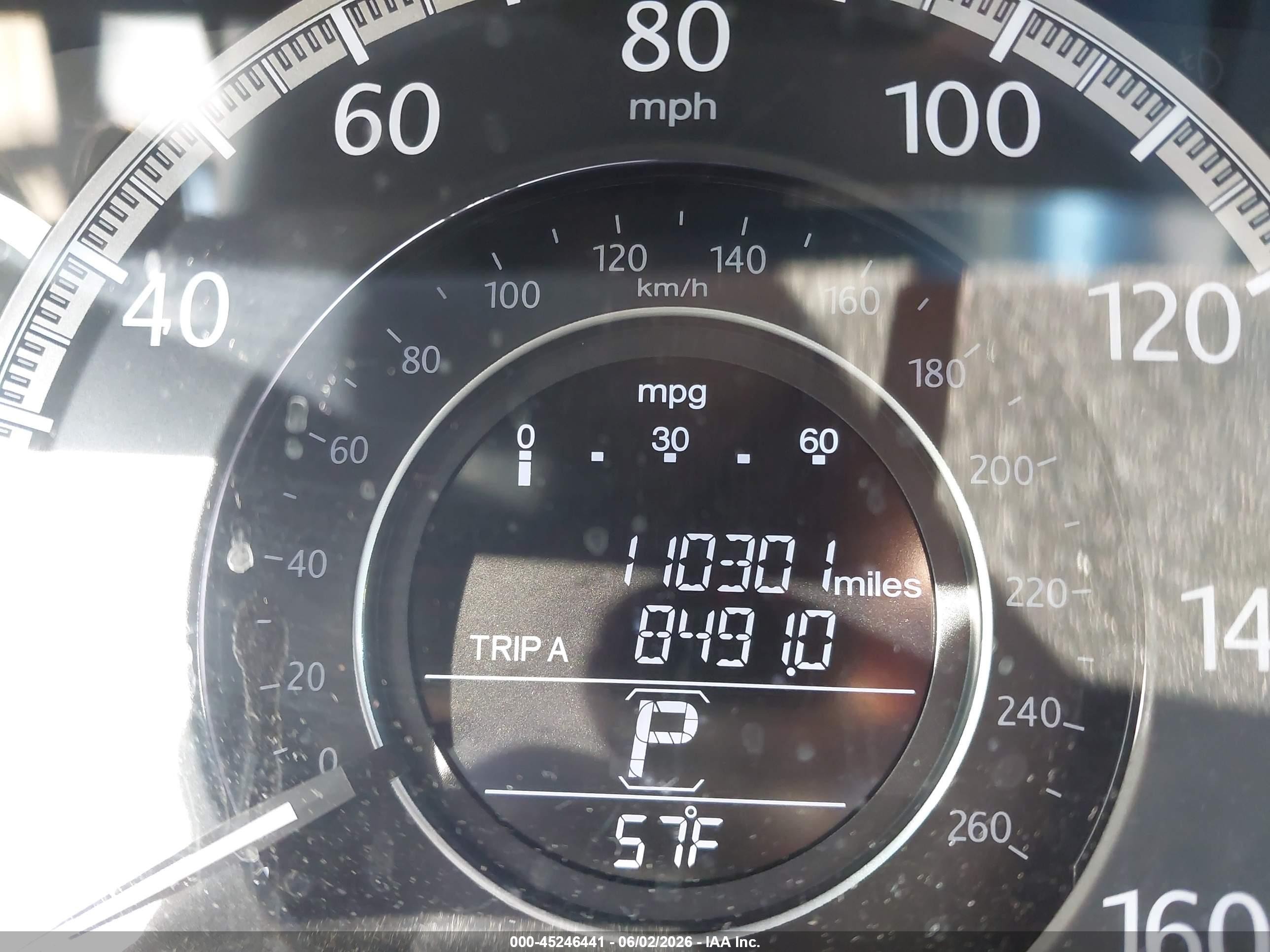 2013 Honda Accord Ex Blue vin: 1HGCR2F75DA101457