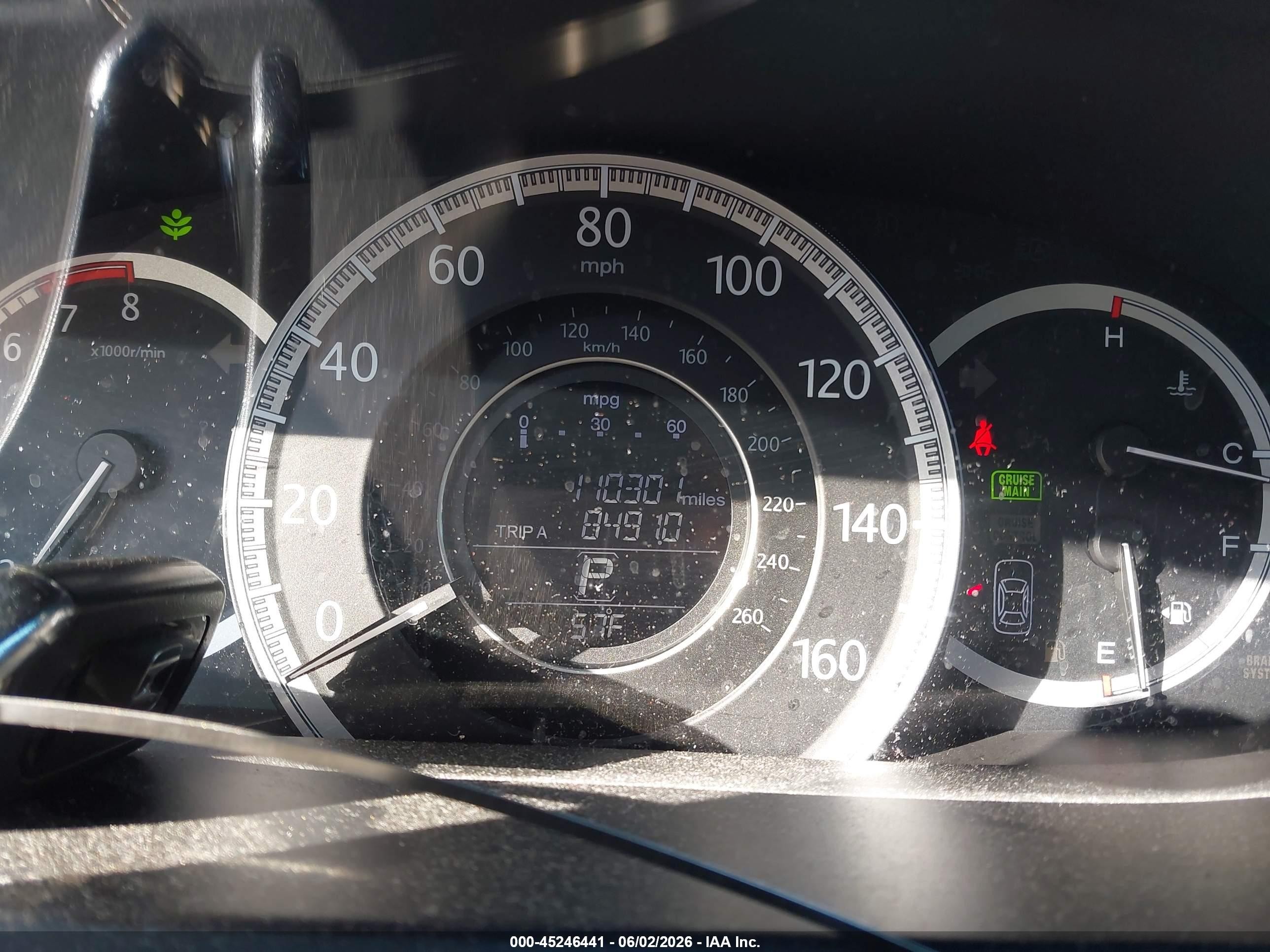 2013 Honda Accord Ex Blue vin: 1HGCR2F75DA101457