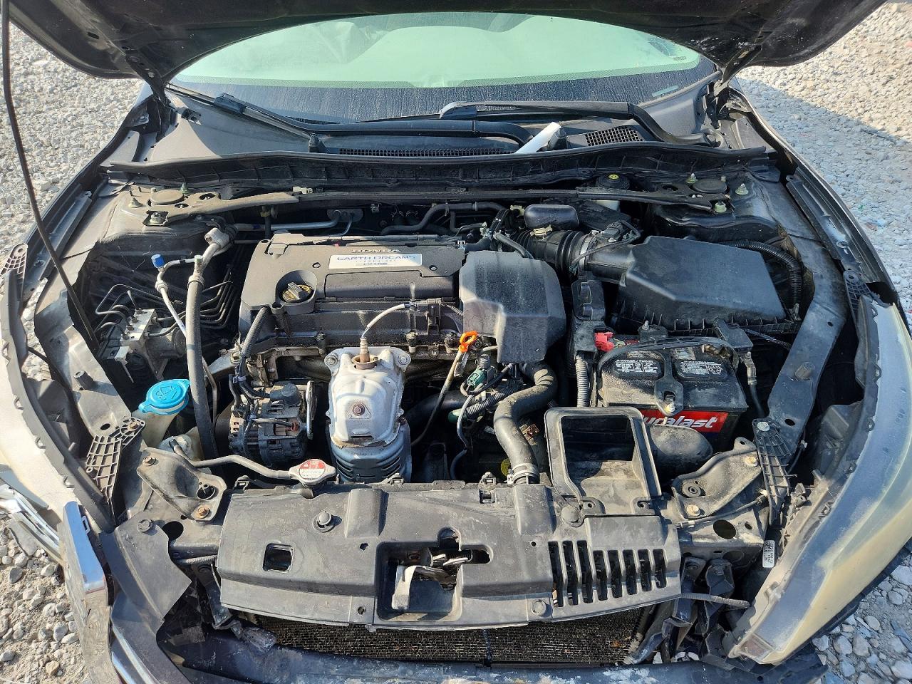 2013 Honda Accord Ex Black vin: 1HGCR2F75DA105590