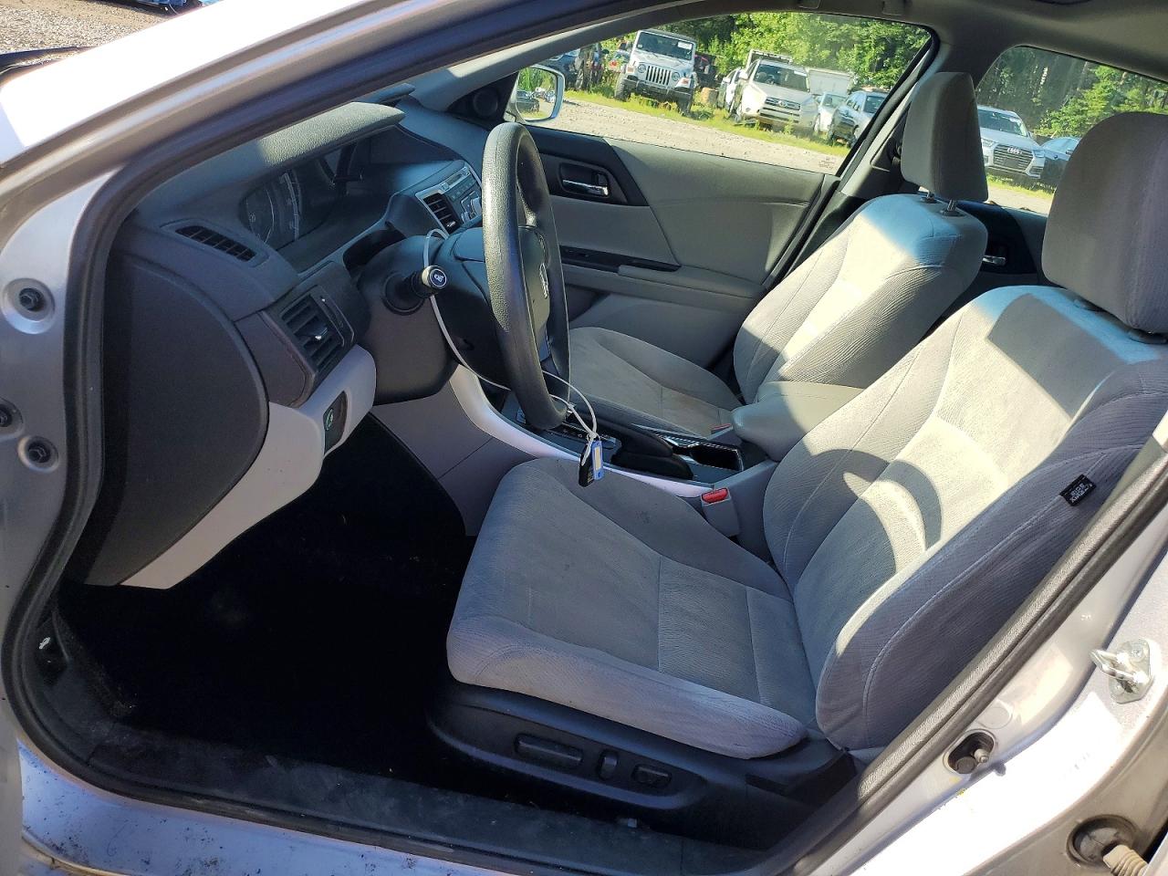 2013 Honda Accord Ex Серебряный vin: 1HGCR2F75DA108070