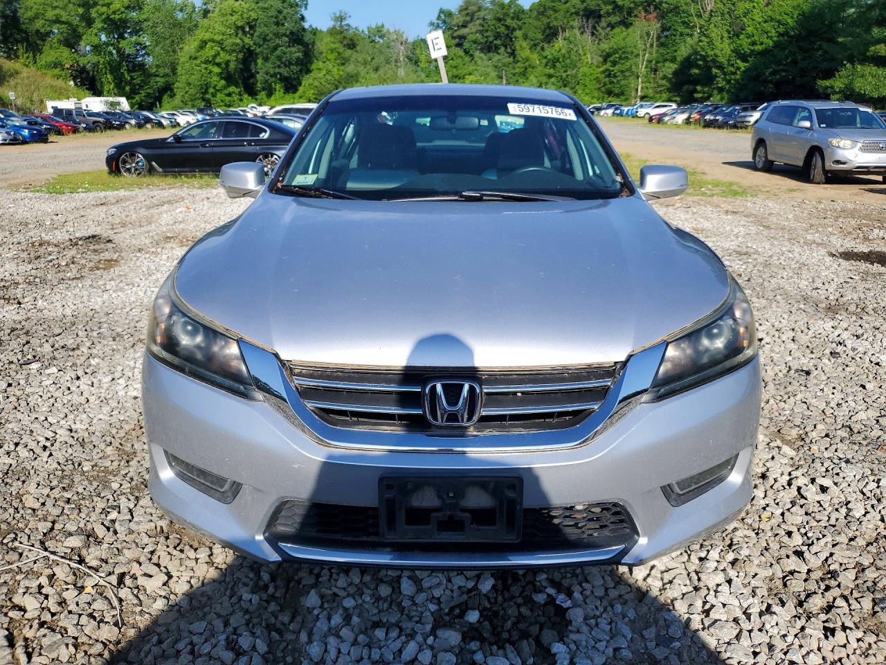2013 Honda Accord Ex Серебряный vin: 1HGCR2F75DA108070