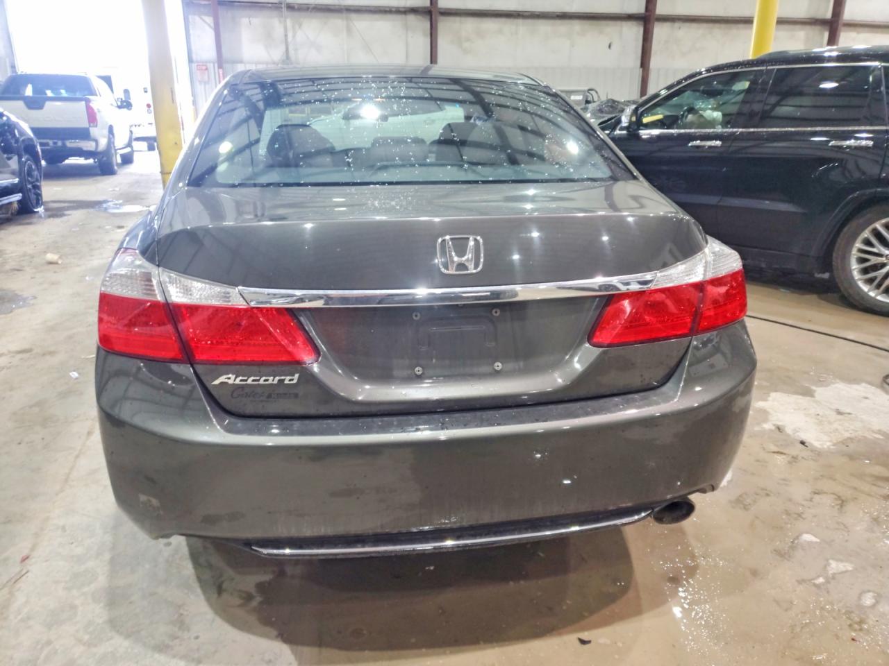 2013 Honda Accord Ex Gray vin: 1HGCR2F75DA123202