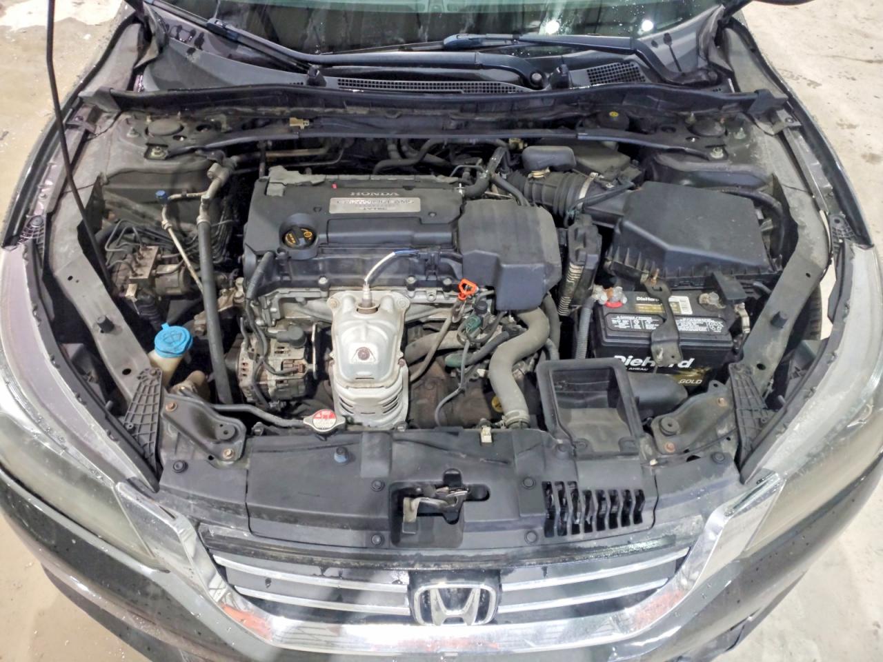 2013 Honda Accord Ex Gray vin: 1HGCR2F75DA123202