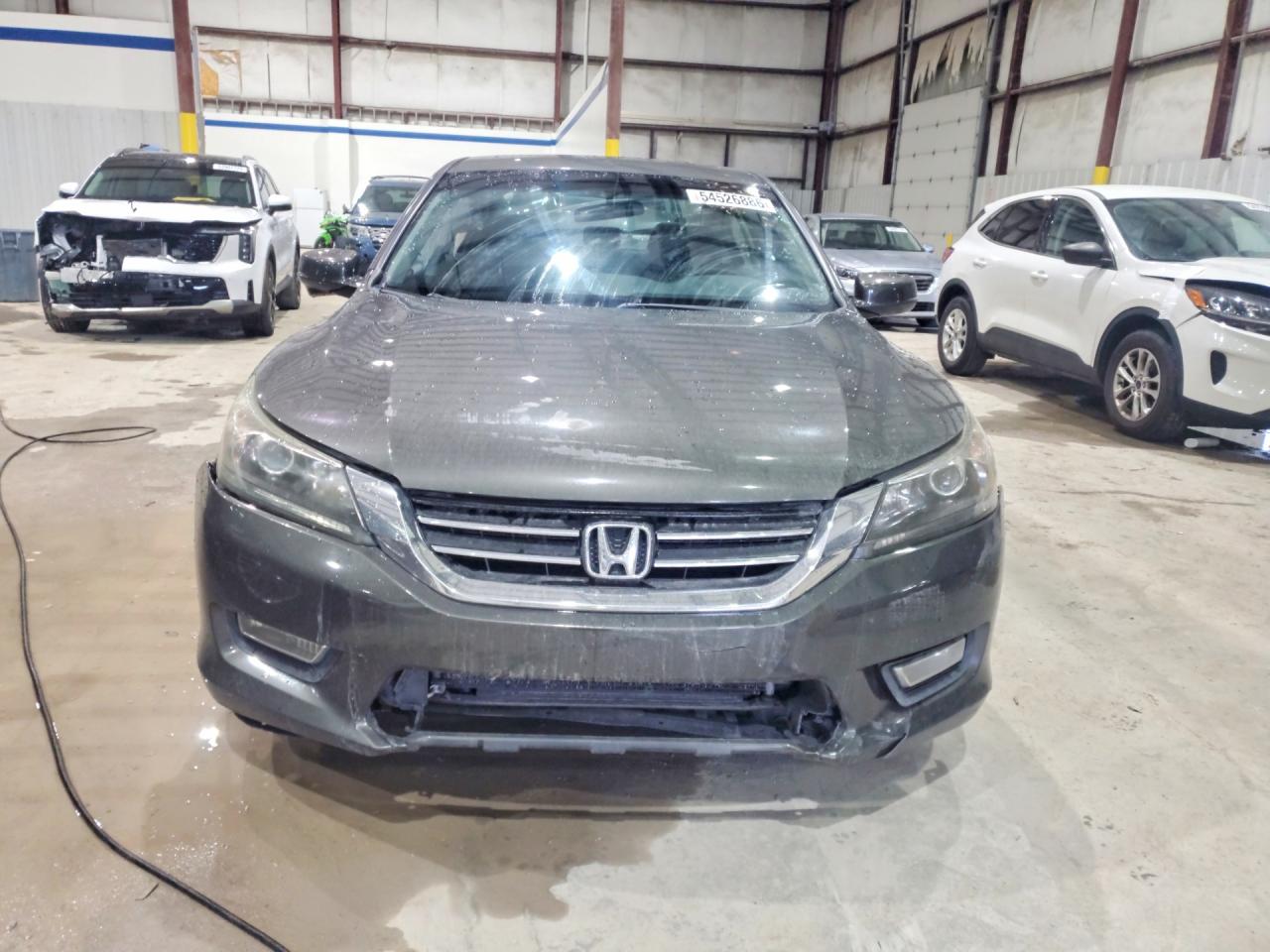 2013 Honda Accord Ex Gray vin: 1HGCR2F75DA123202