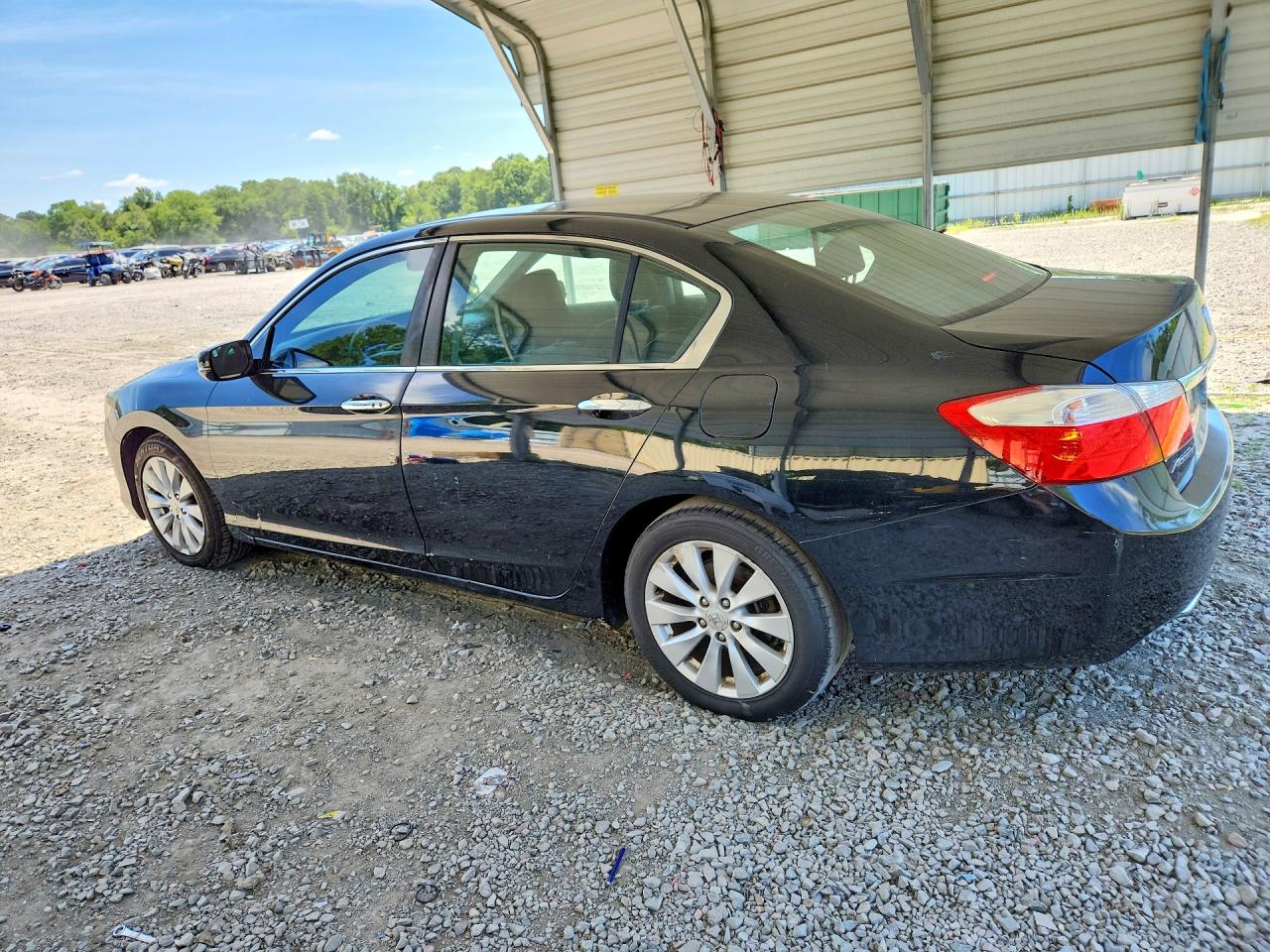 2013 Honda Accord Ex Black vin: 1HGCR2F75DA170245