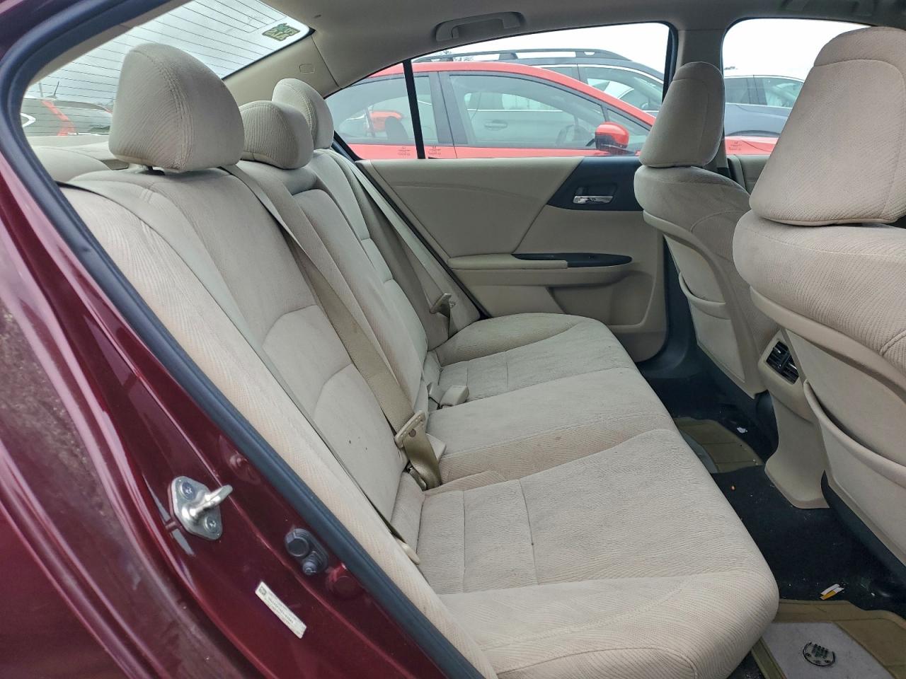 2013 Honda Accord Ex Burgundy vin: 1HGCR2F75DA193685