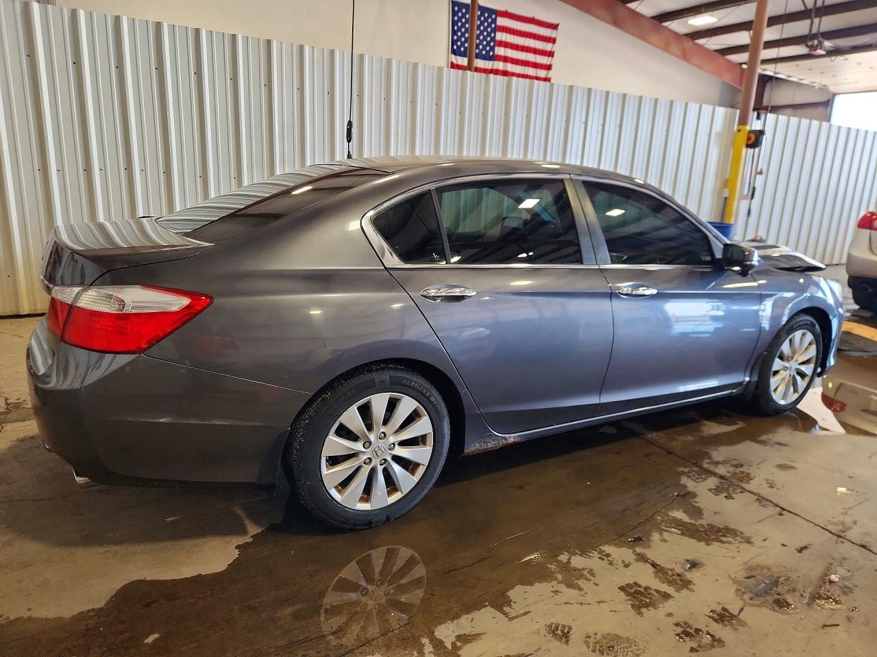 2013 Honda Accord Ex Gray vin: 1HGCR2F75DA226829