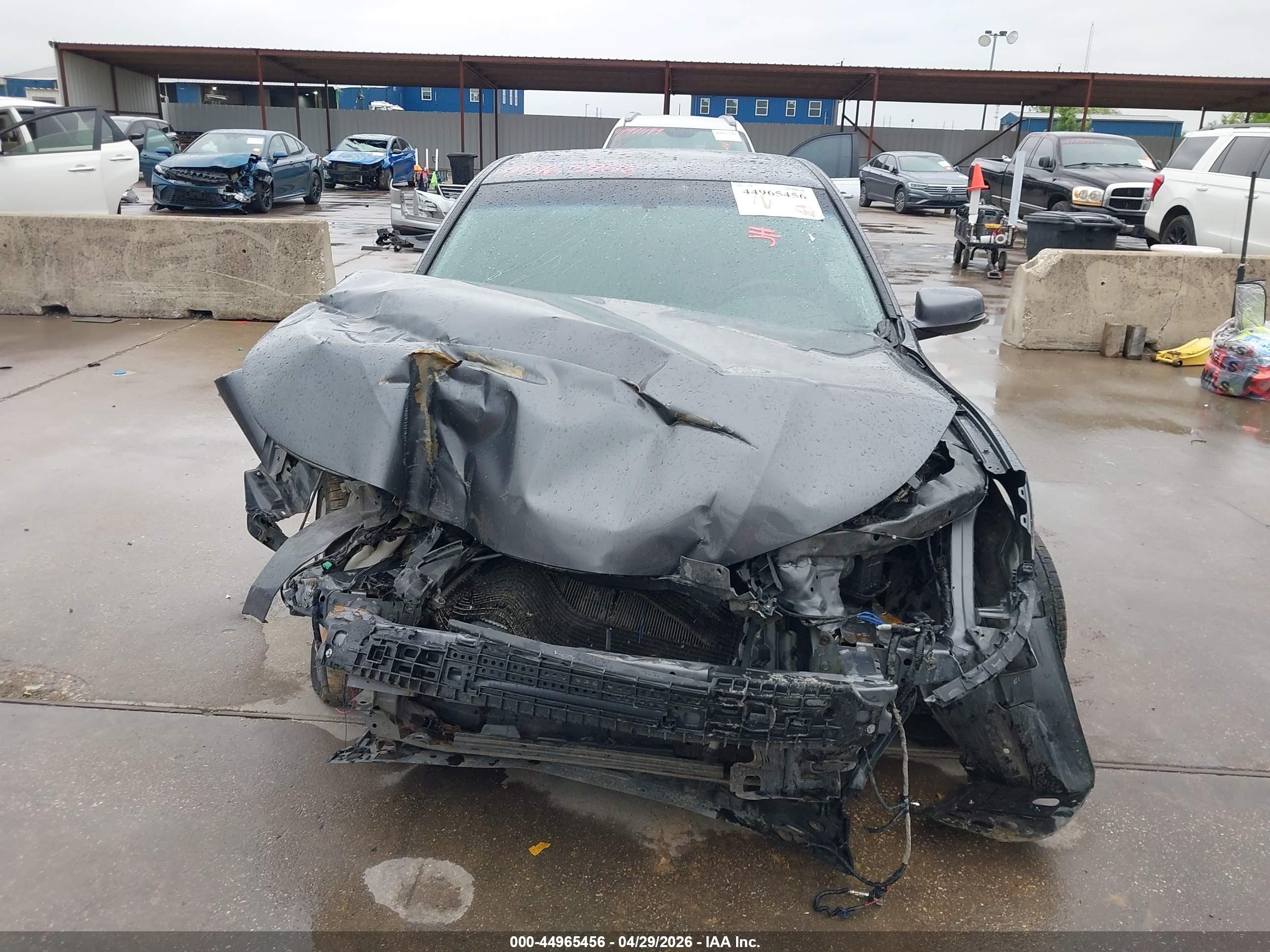 2013 Honda Accord Ex Gray vin: 1HGCR2F75DA270880