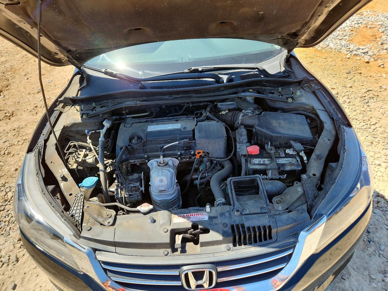 2015 Honda Accord Ex Black vin: 1HGCR2F75FA013611
