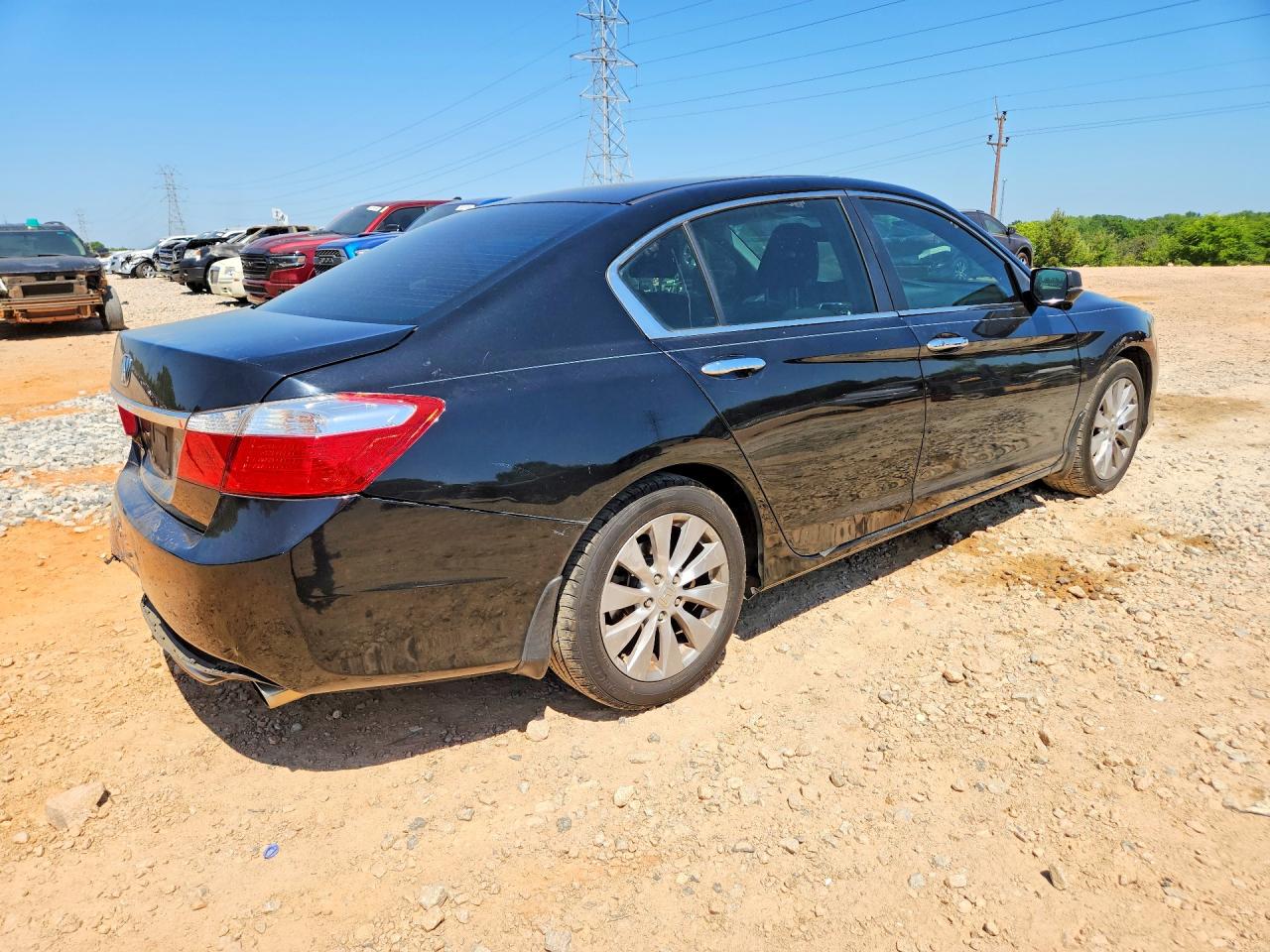2015 Honda Accord Ex Black vin: 1HGCR2F75FA013611