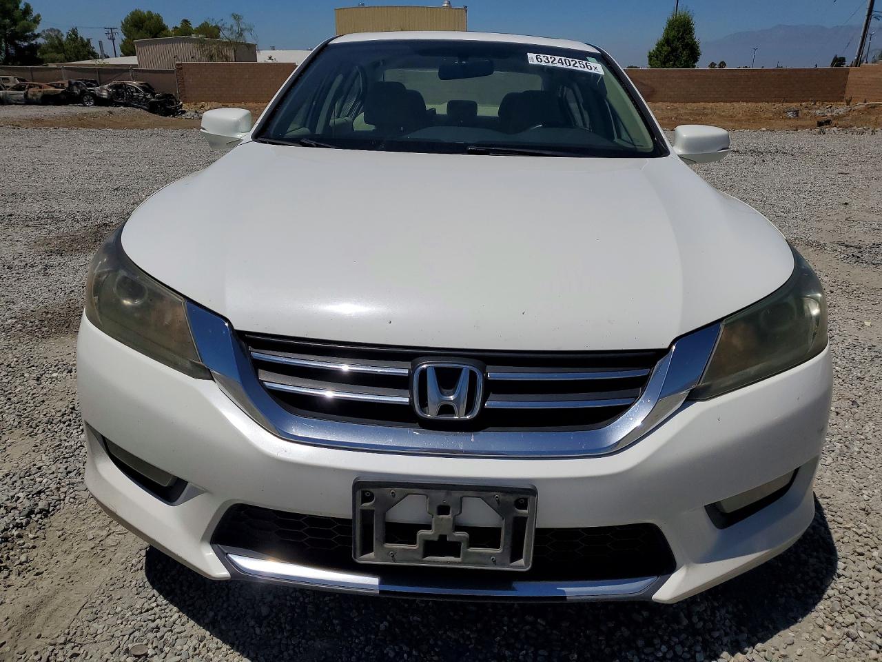 2015 Honda Accord Ex Белый vin: 1HGCR2F75FA027248