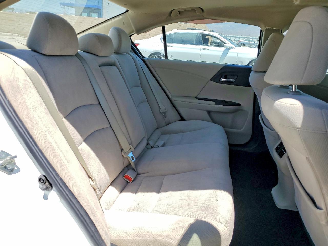 2015 Honda Accord Ex Белый vin: 1HGCR2F75FA027248