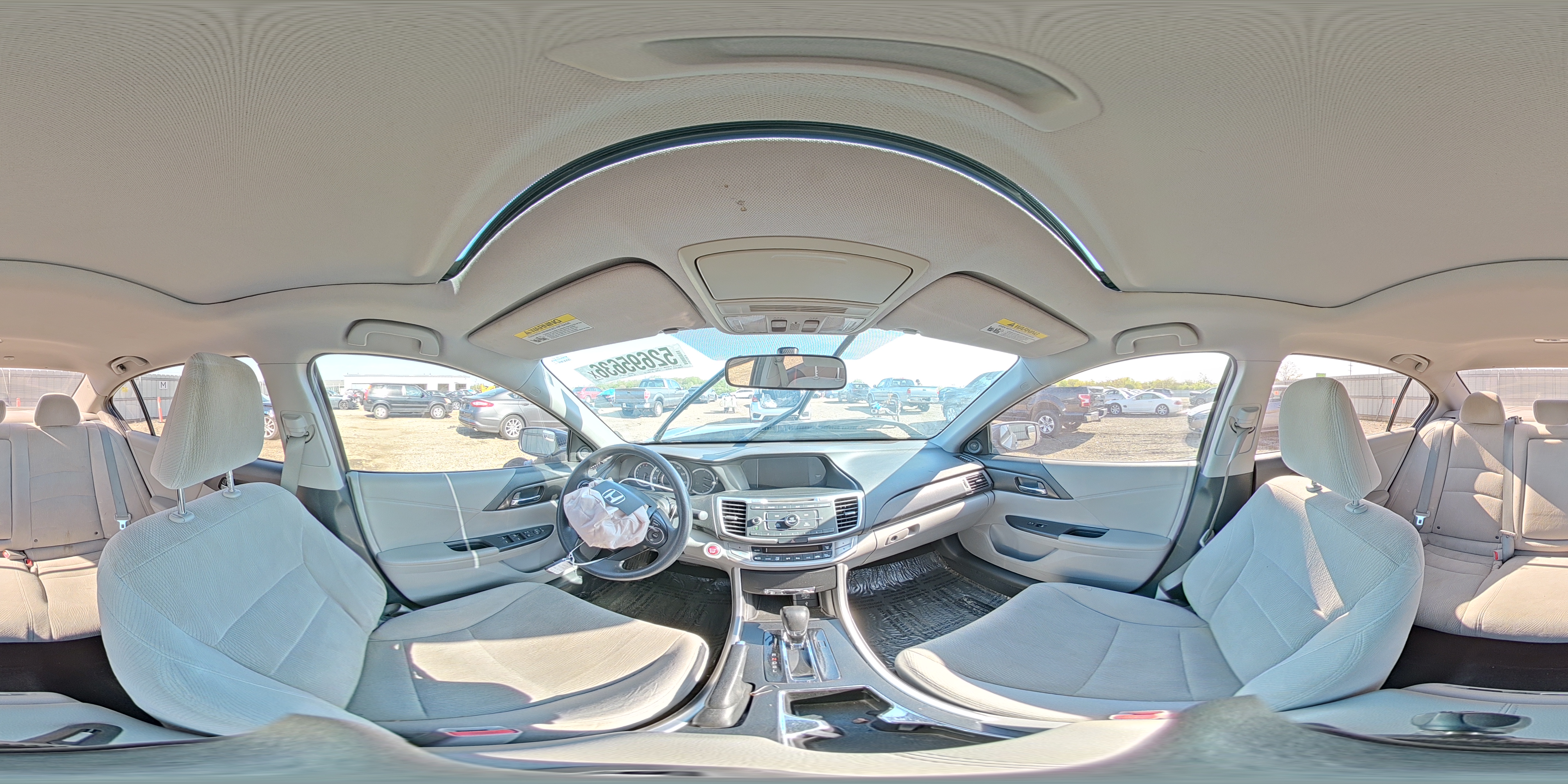2015 Honda Accord Ex Charcoal vin: 1HGCR2F75FA077485