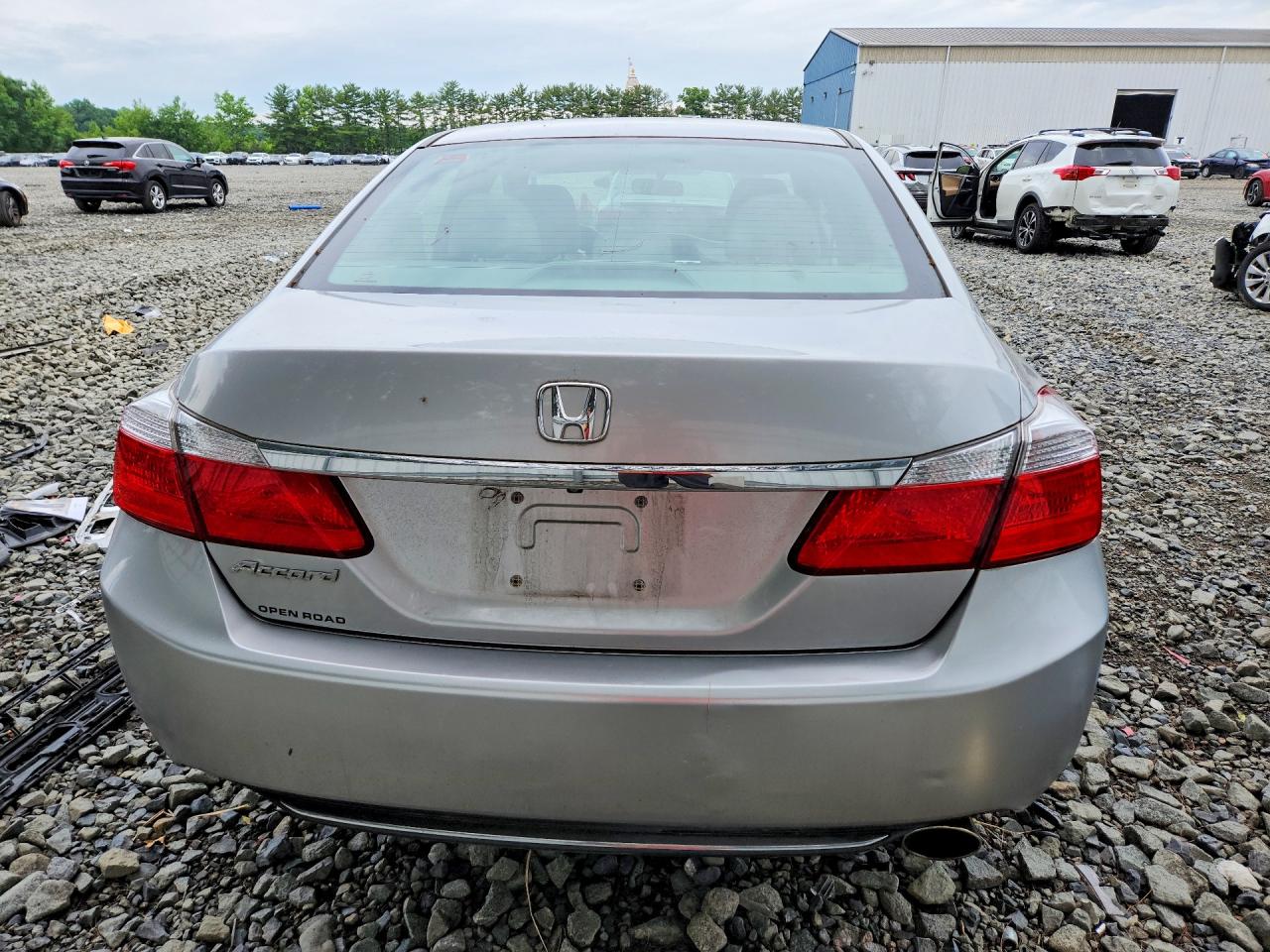 2015 Honda Accord Ex Silver vin: 1HGCR2F75FA100389