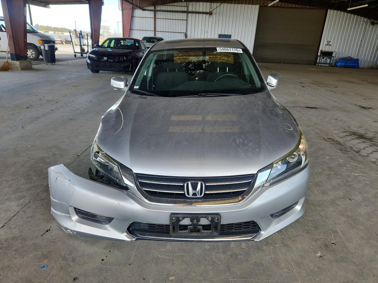 2015 Honda Accord Ex Silver vin: 1HGCR2F75FA104524