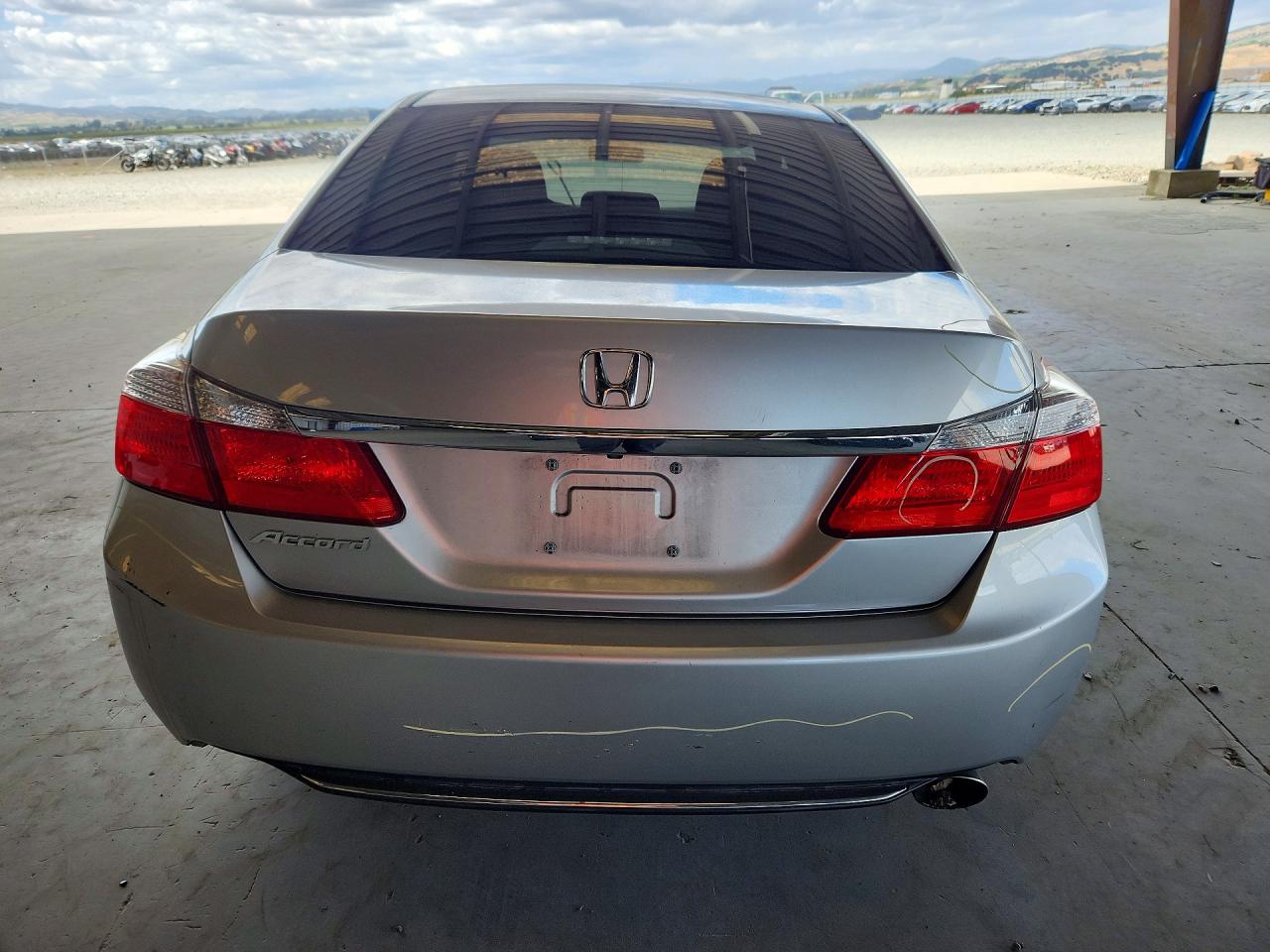 2015 Honda Accord Ex Silver vin: 1HGCR2F75FA104524