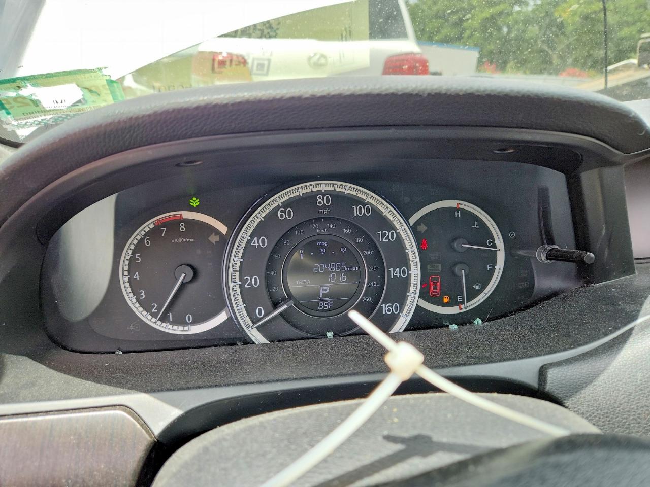 2015 Honda Accord Ex Серебряный vin: 1HGCR2F75FA186576