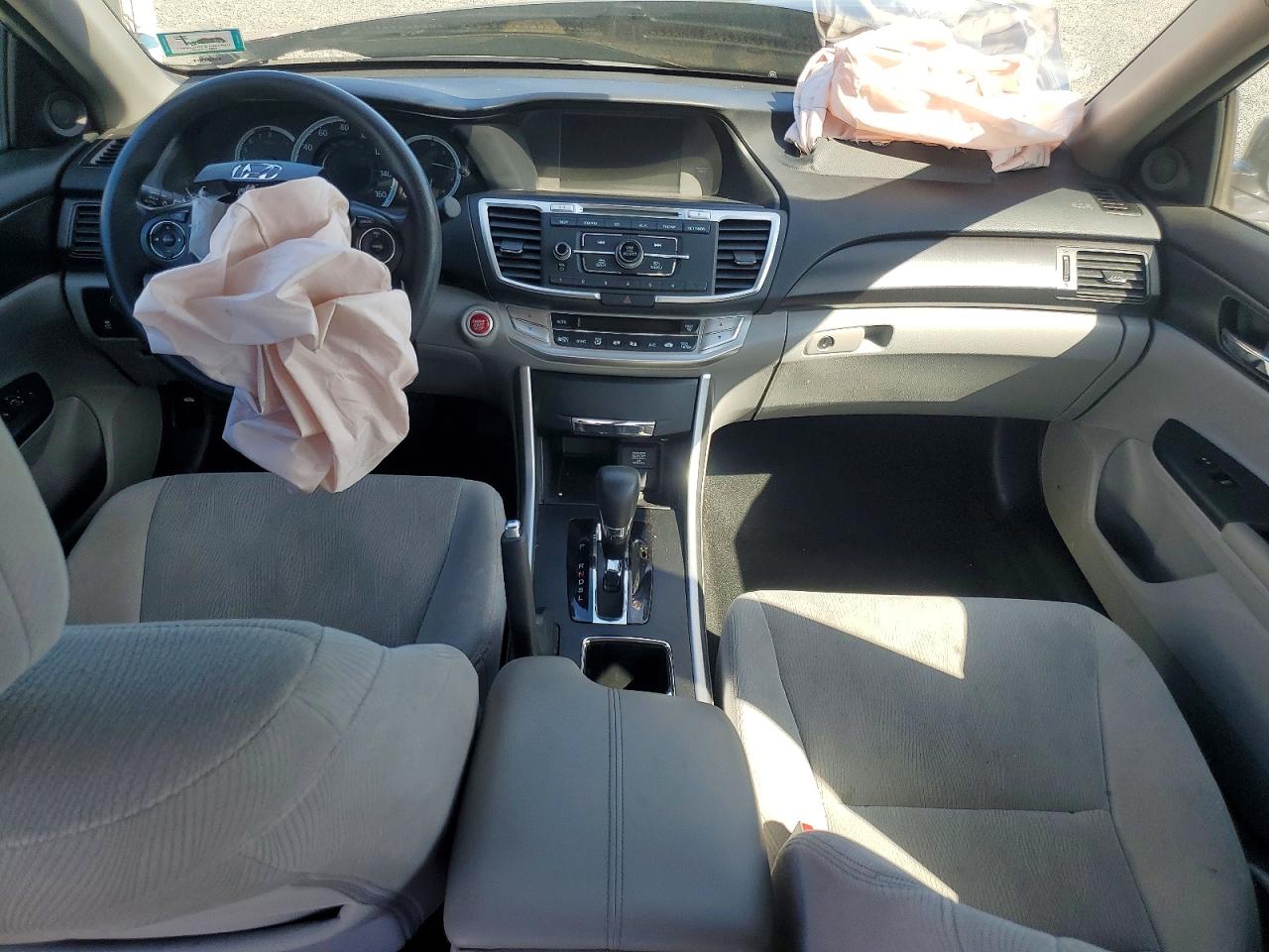 2015 Honda Accord Ex Серый vin: 1HGCR2F75FA207927