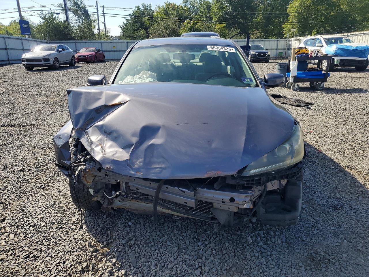2015 Honda Accord Ex Серый vin: 1HGCR2F75FA207927