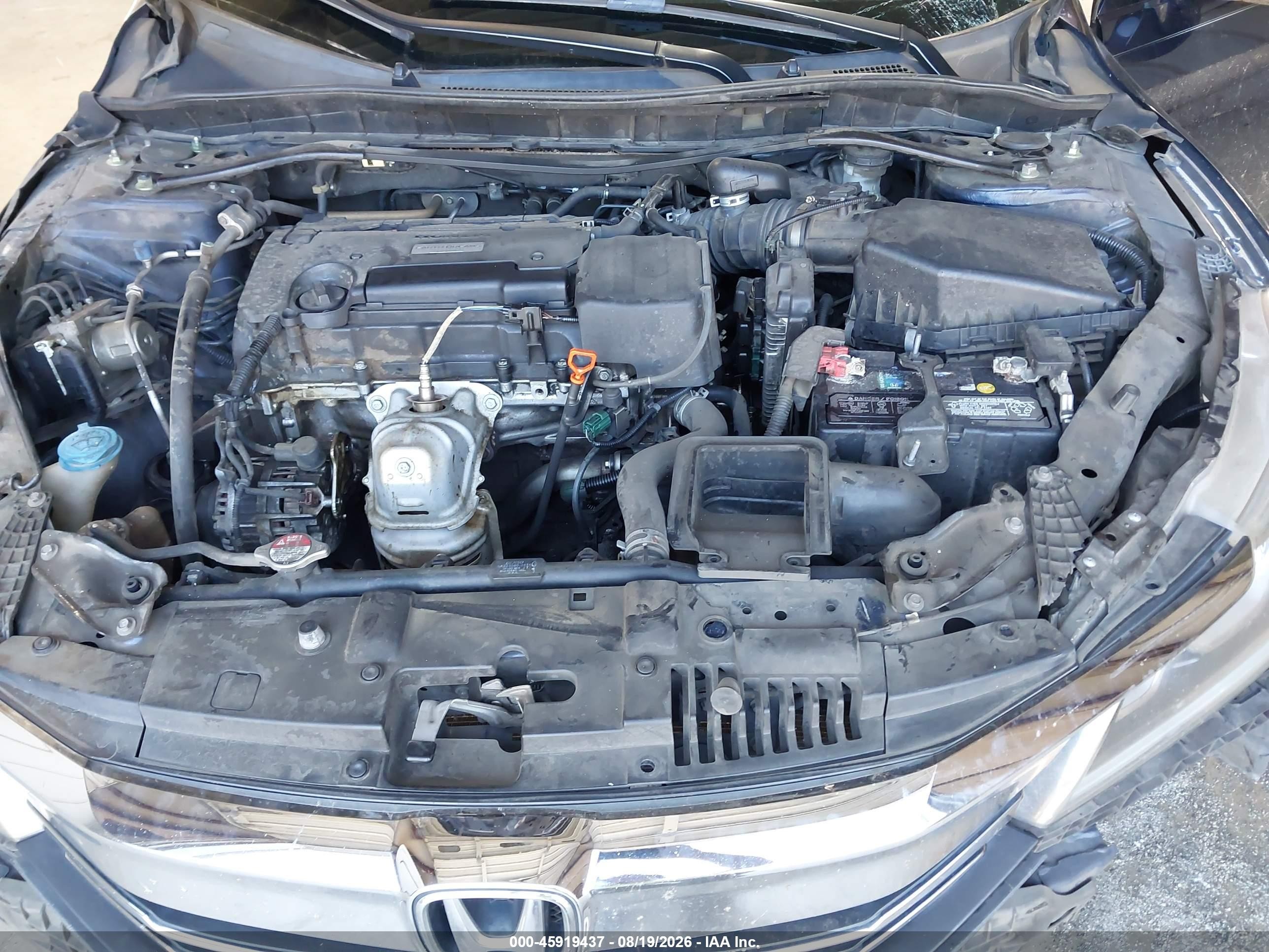2016 Honda Accord Ex Blue vin: 1HGCR2F75GA178558