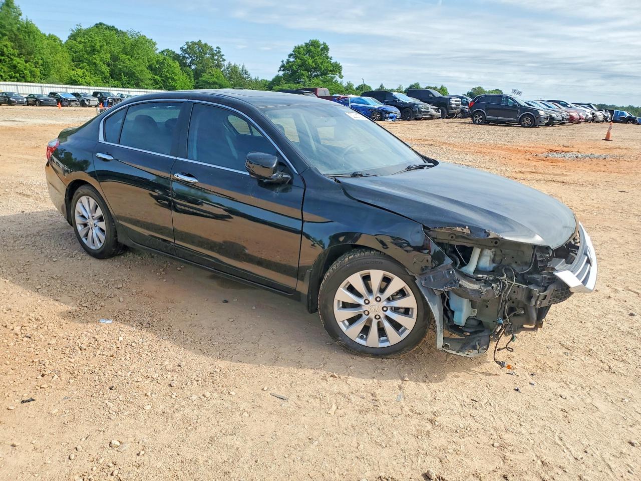 2013 Honda Accord Black vin: 1HGCR2F76DA013985