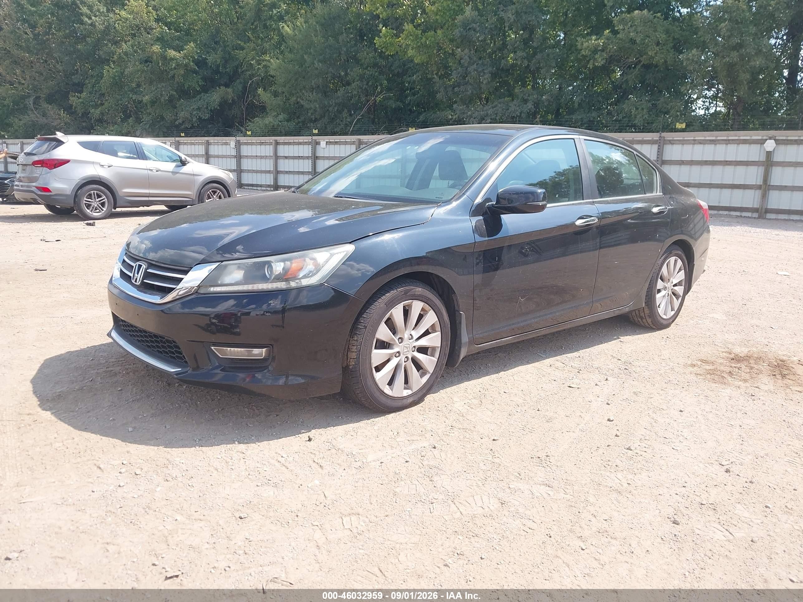 2013 Honda Accord Ex Black vin: 1HGCR2F76DA036733
