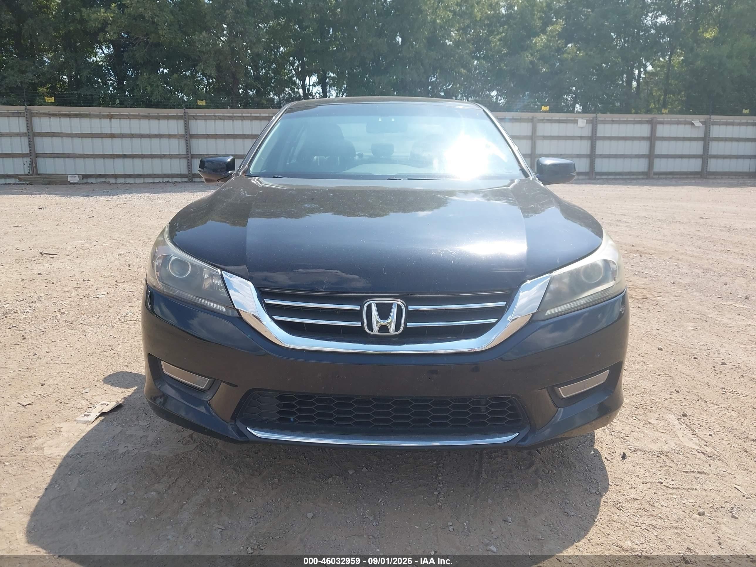 2013 Honda Accord Ex Black vin: 1HGCR2F76DA036733