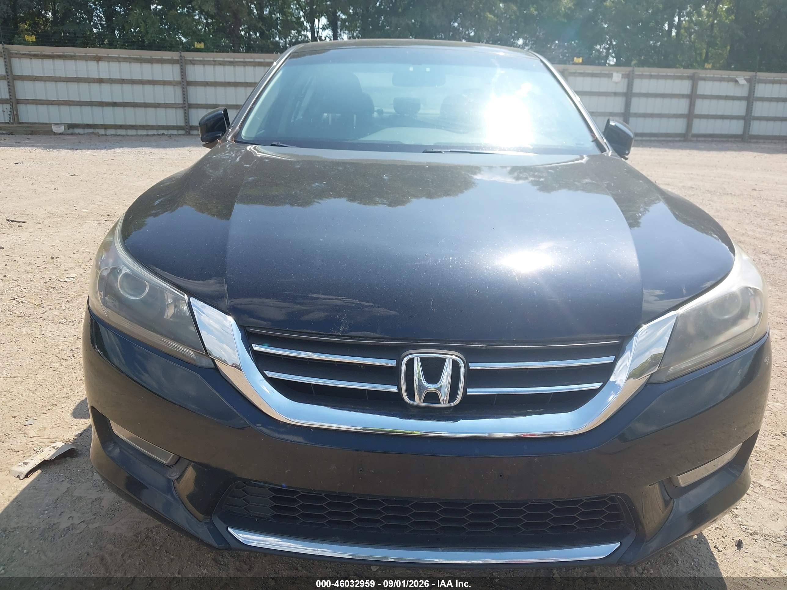 2013 Honda Accord Ex Black vin: 1HGCR2F76DA036733