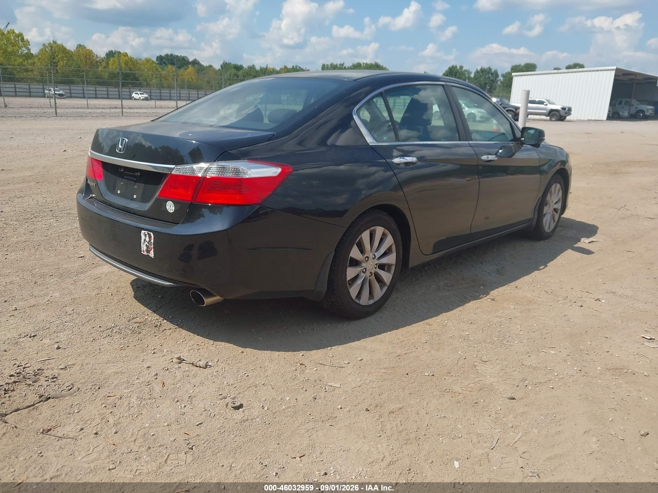 2013 Honda Accord Ex Black vin: 1HGCR2F76DA036733