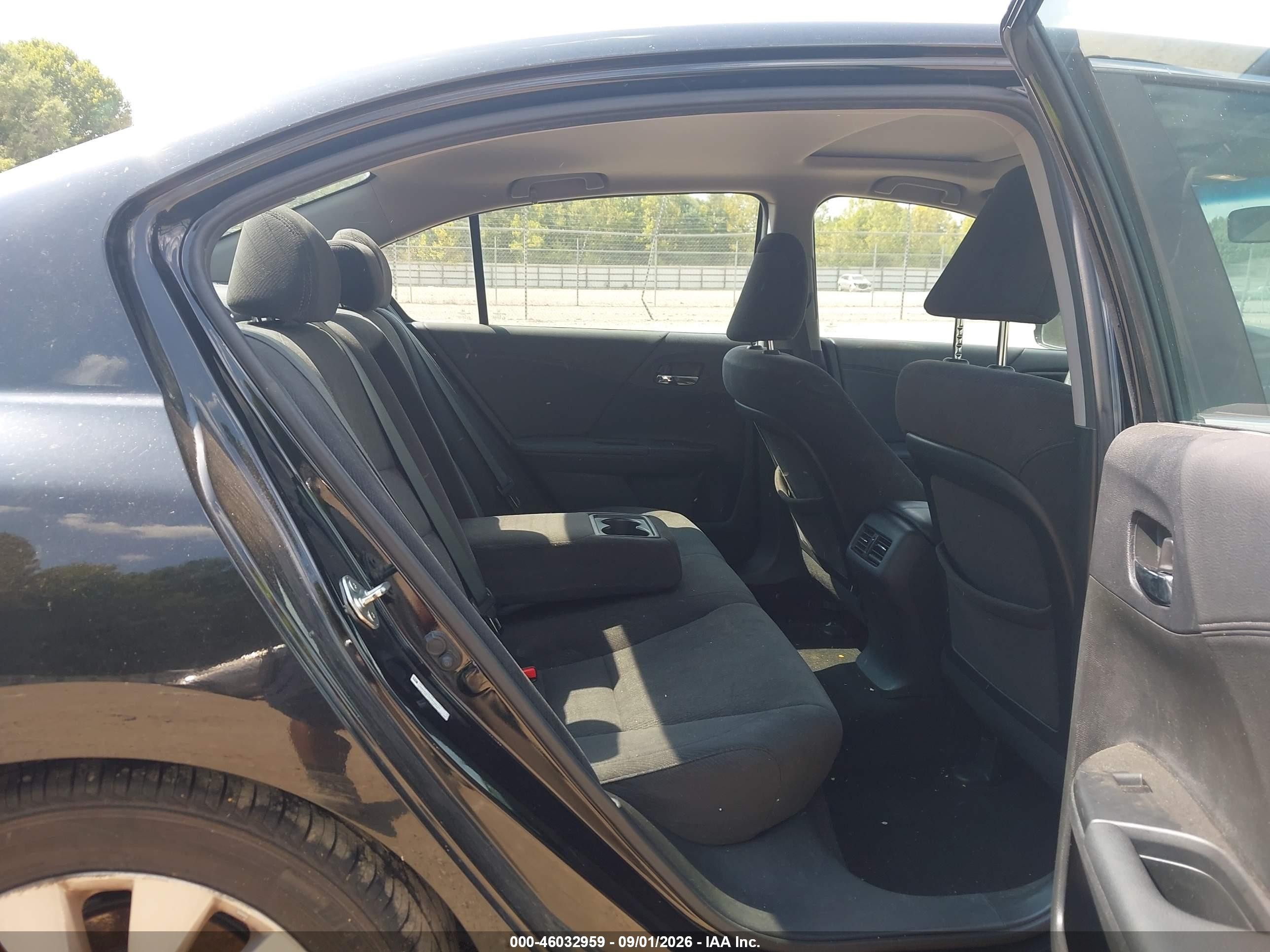 2013 Honda Accord Ex Black vin: 1HGCR2F76DA036733
