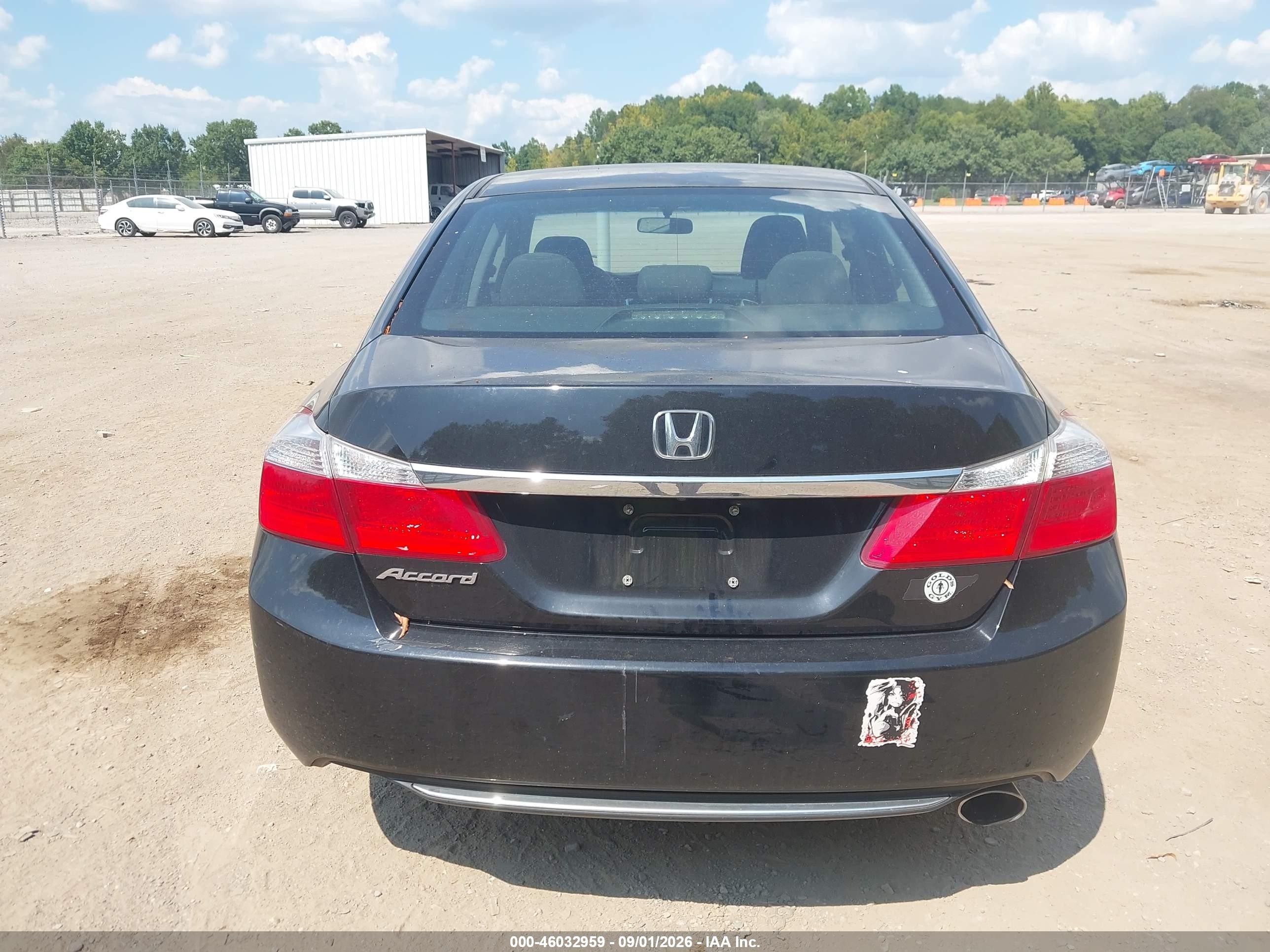 2013 Honda Accord Ex Black vin: 1HGCR2F76DA036733
