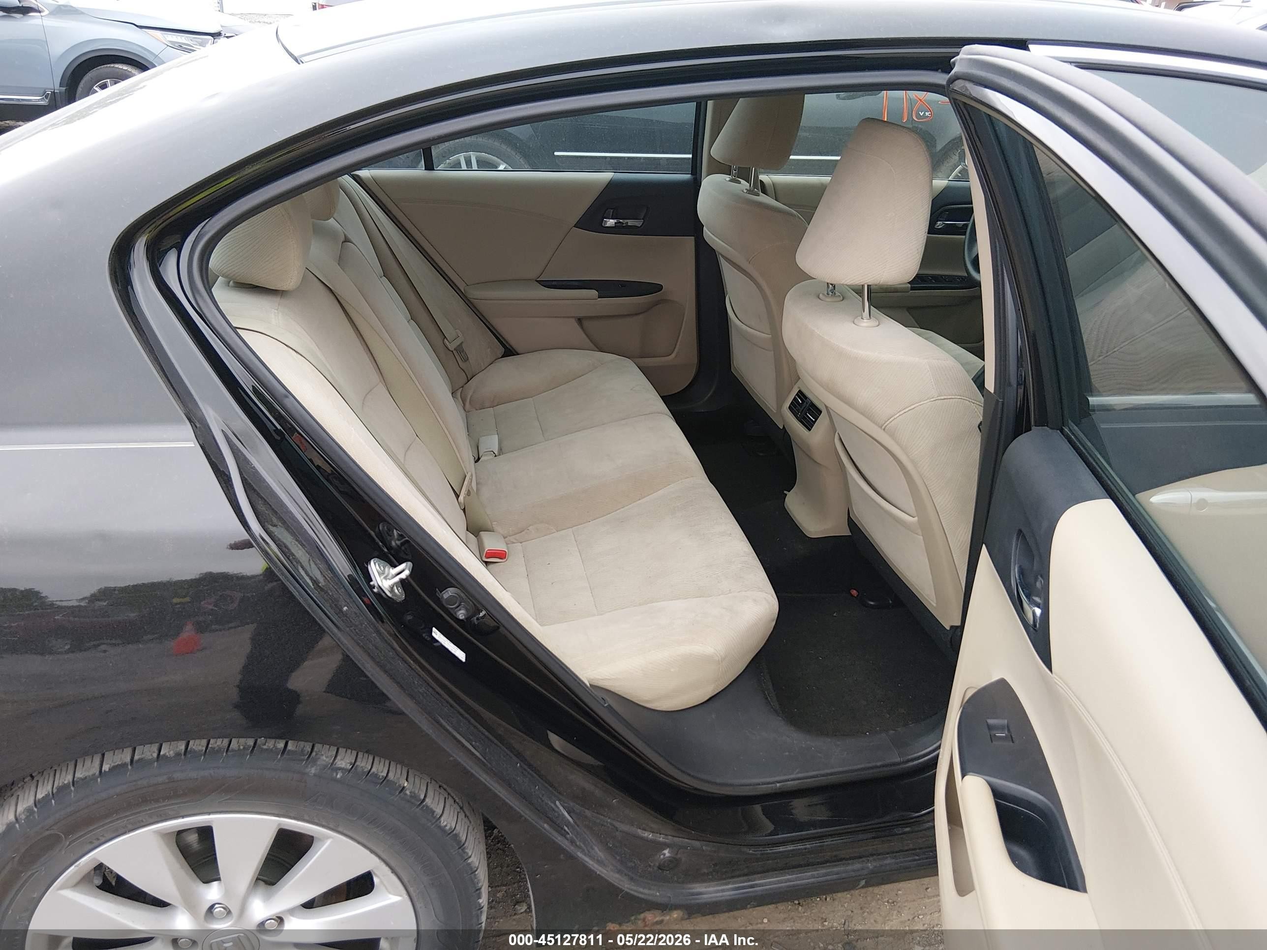 2013 Honda Accord Ex Черный vin: 1HGCR2F76DA039759