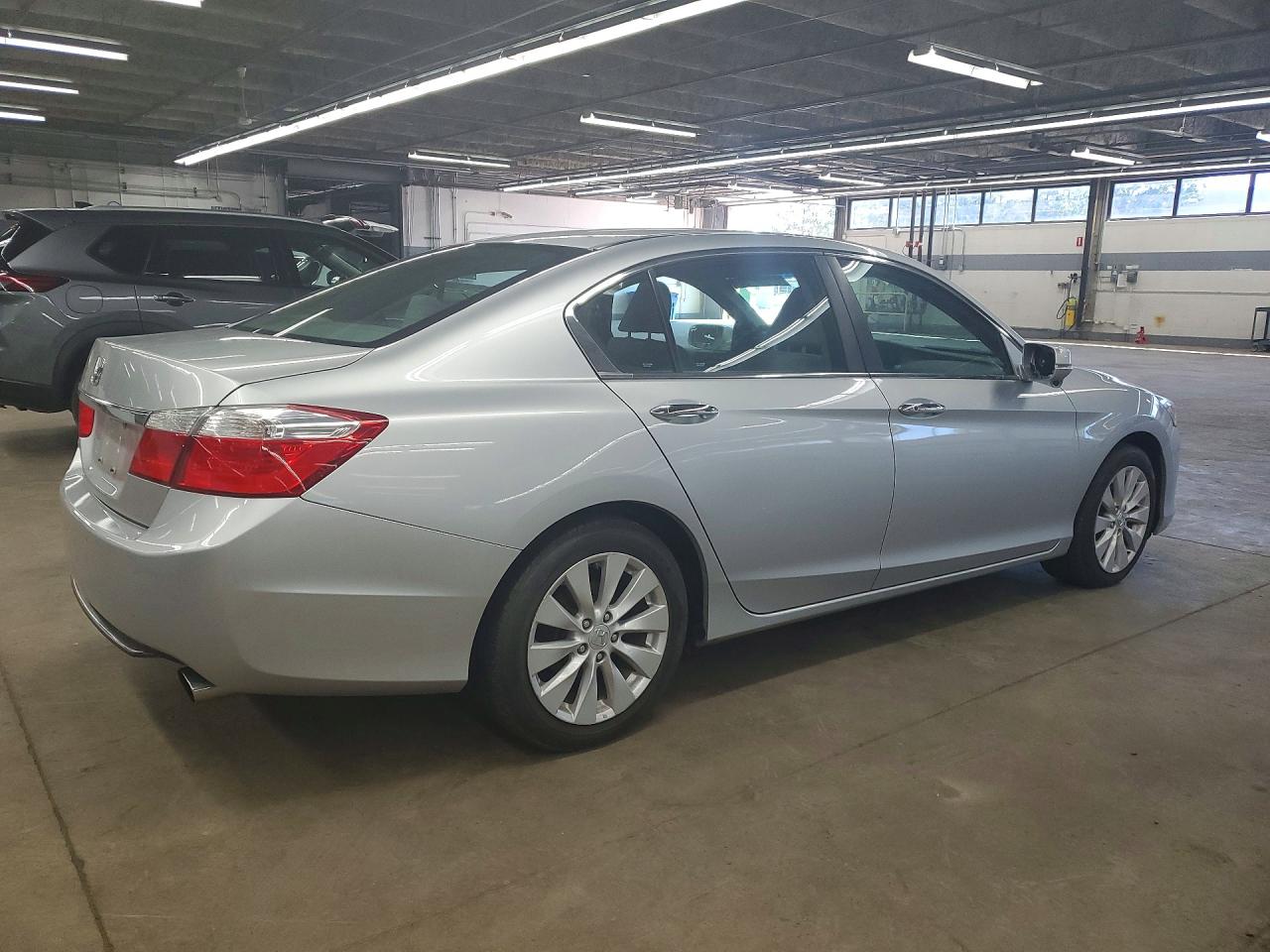 2013 Honda Accord Ex Silver vin: 1HGCR2F76DA055380