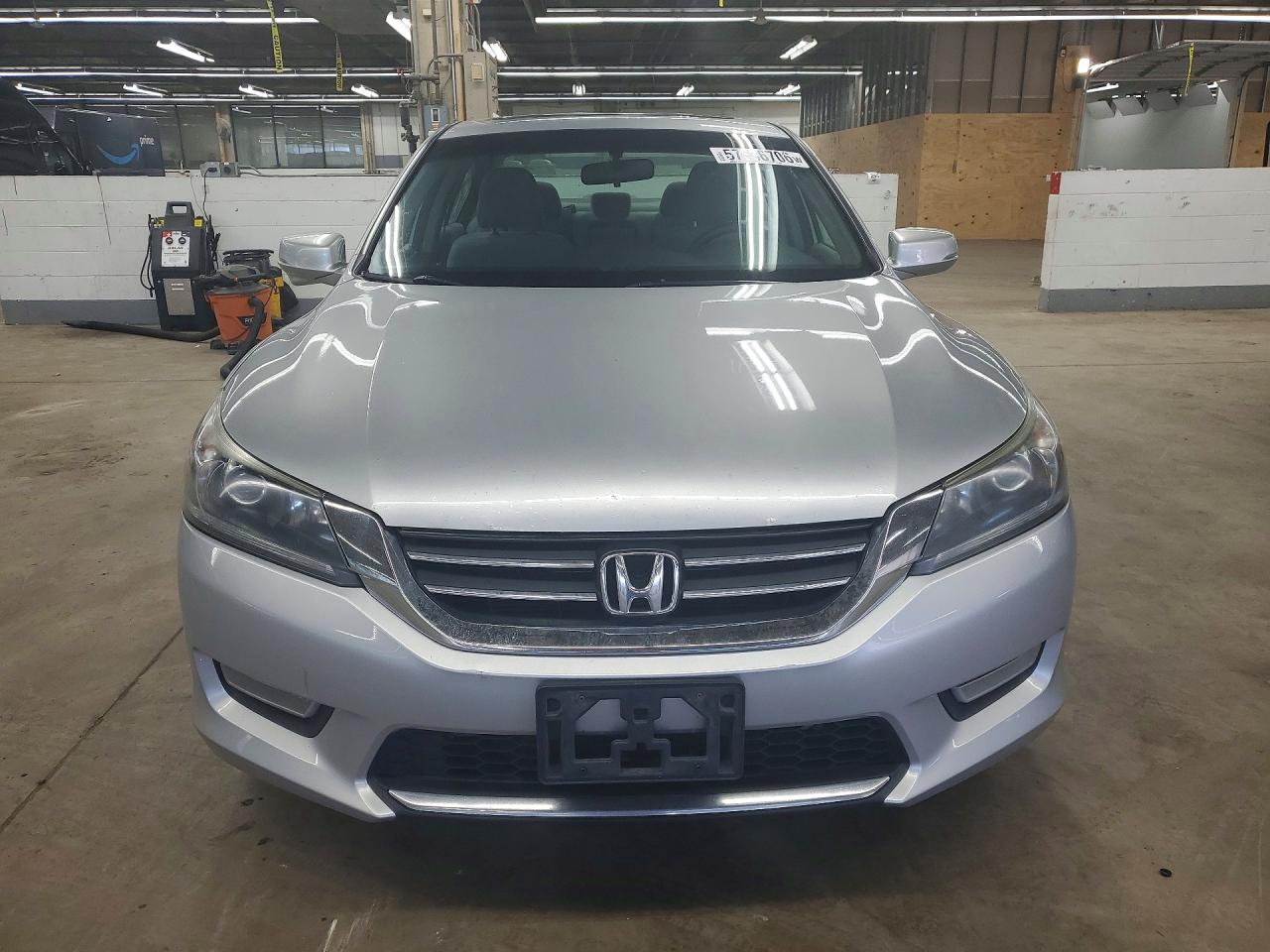 2013 Honda Accord Ex Silver vin: 1HGCR2F76DA055380