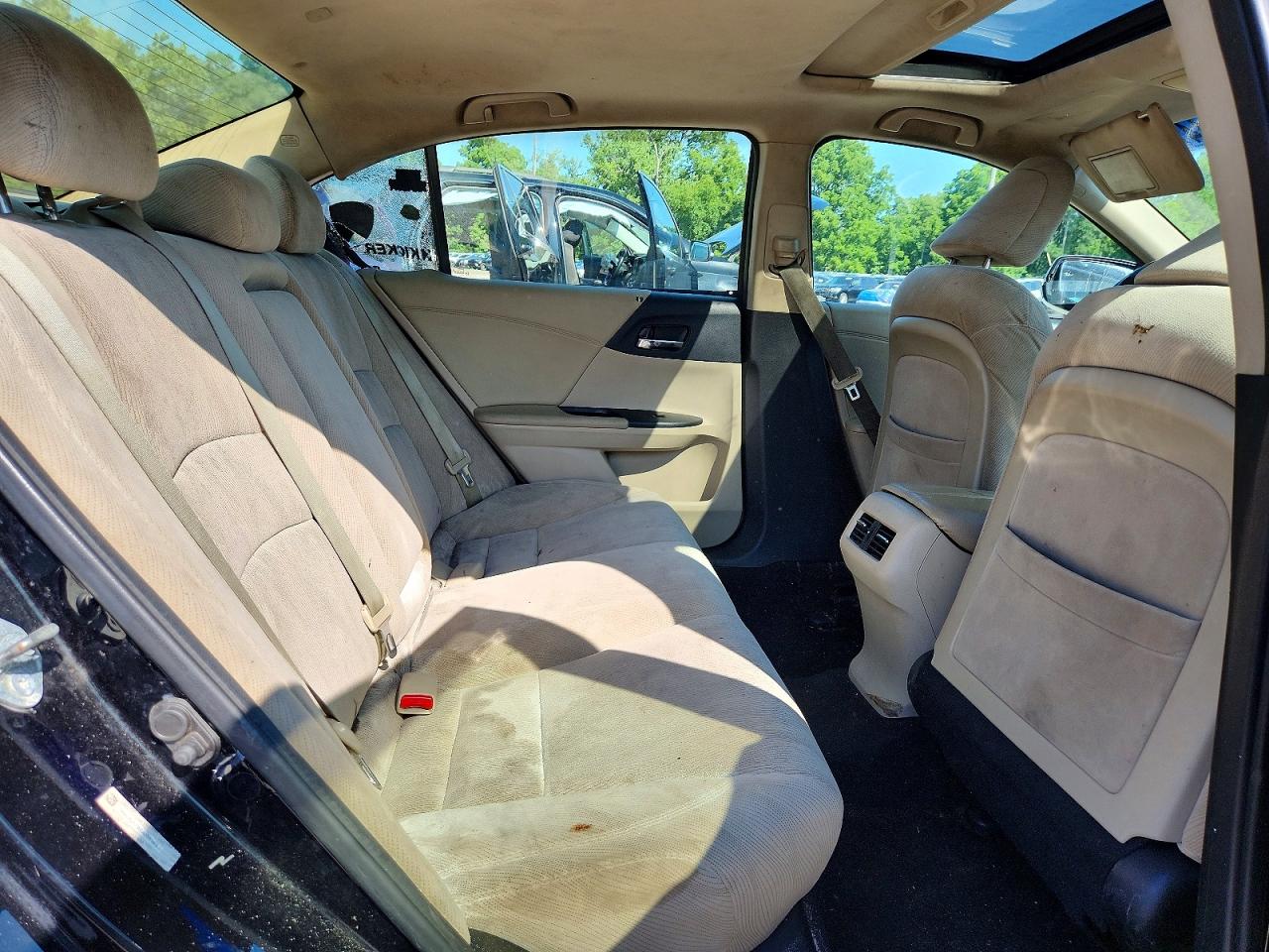 2013 Honda Accord Ex Черный vin: 1HGCR2F76DA156144
