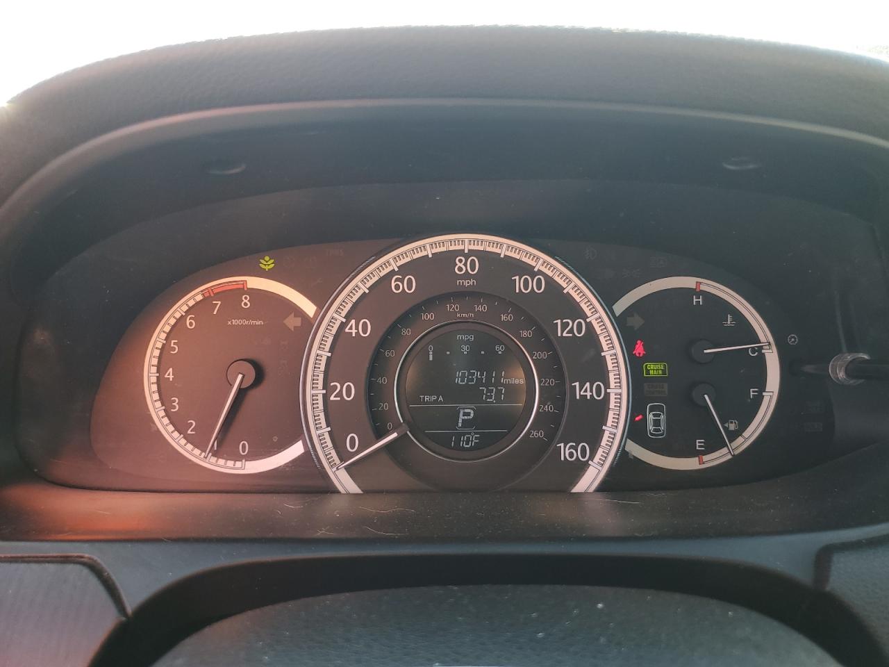 2013 Honda Accord Ex White vin: 1HGCR2F76DA203950