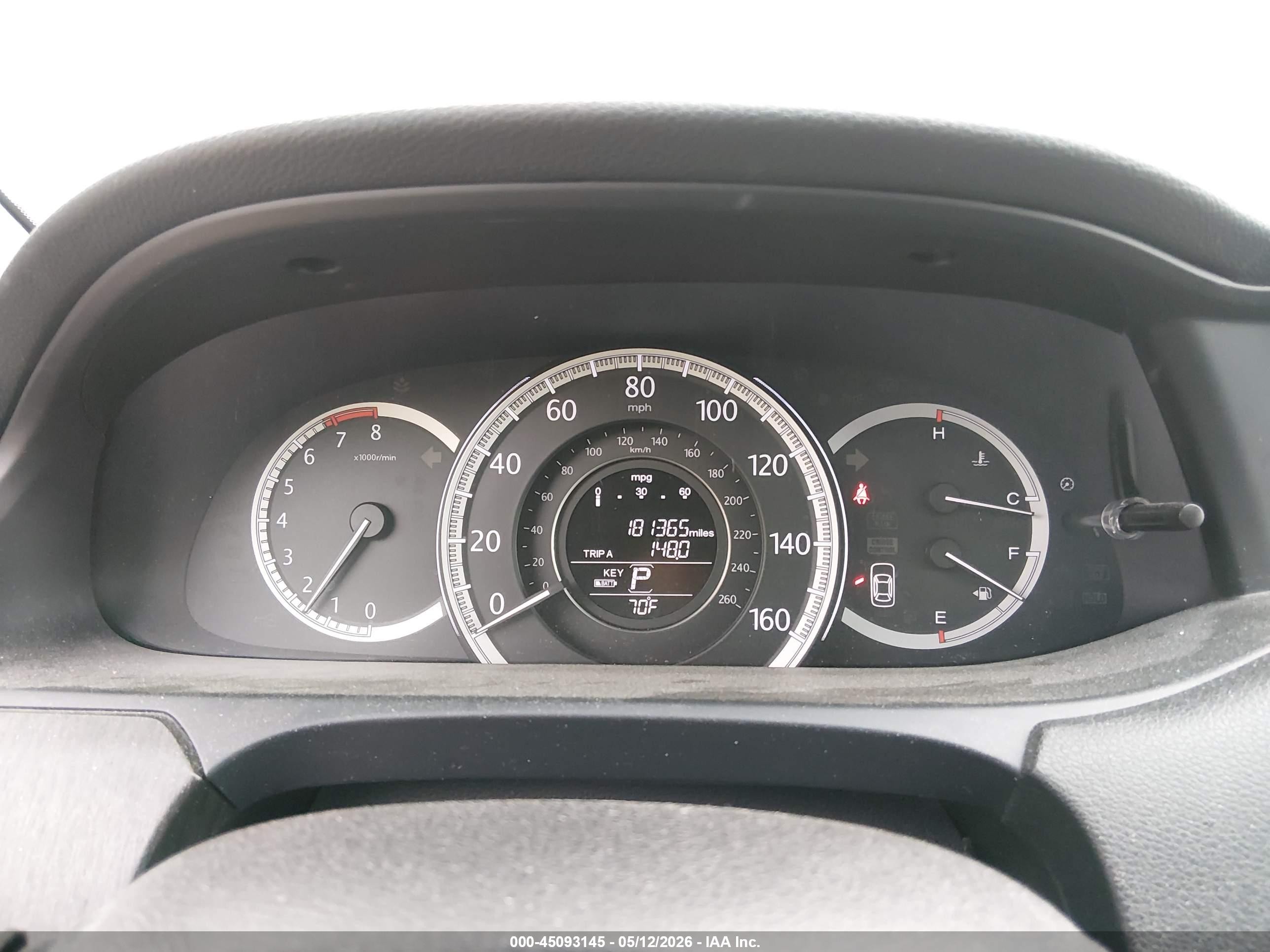 2013 Honda Accord Ex Beige vin: 1HGCR2F76DA243008