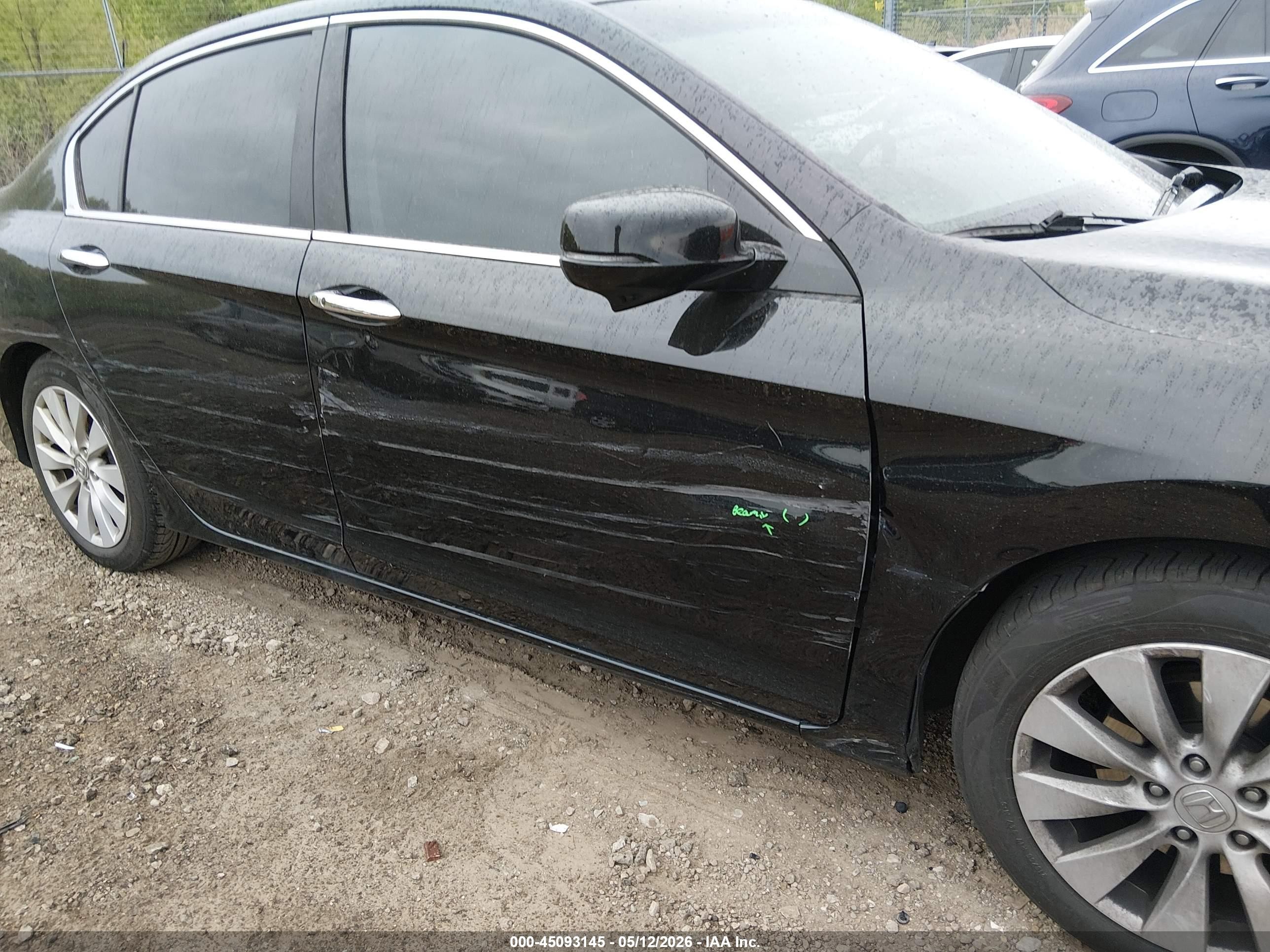 2013 Honda Accord Ex Beige vin: 1HGCR2F76DA243008