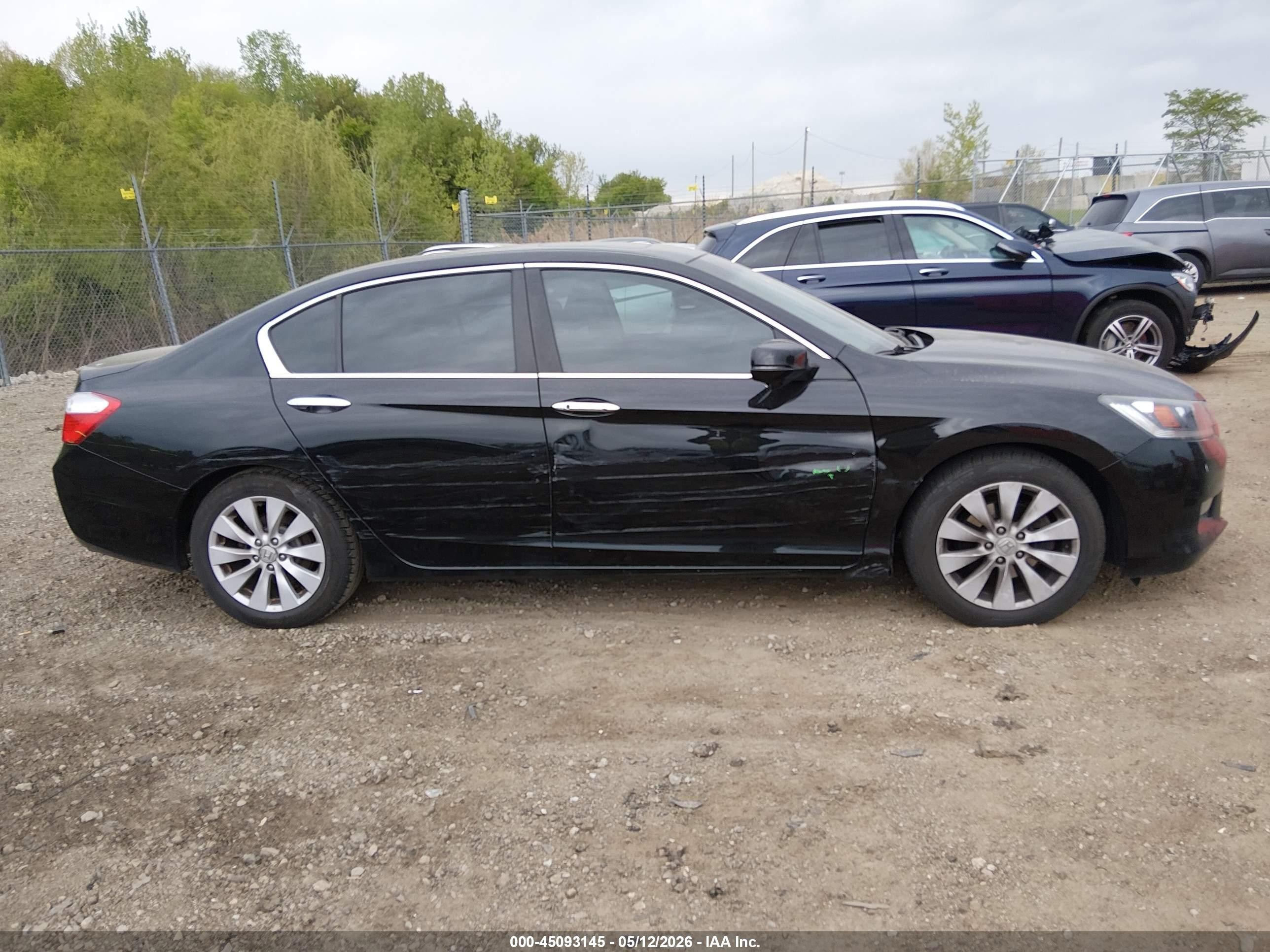 2013 Honda Accord Ex Beige vin: 1HGCR2F76DA243008