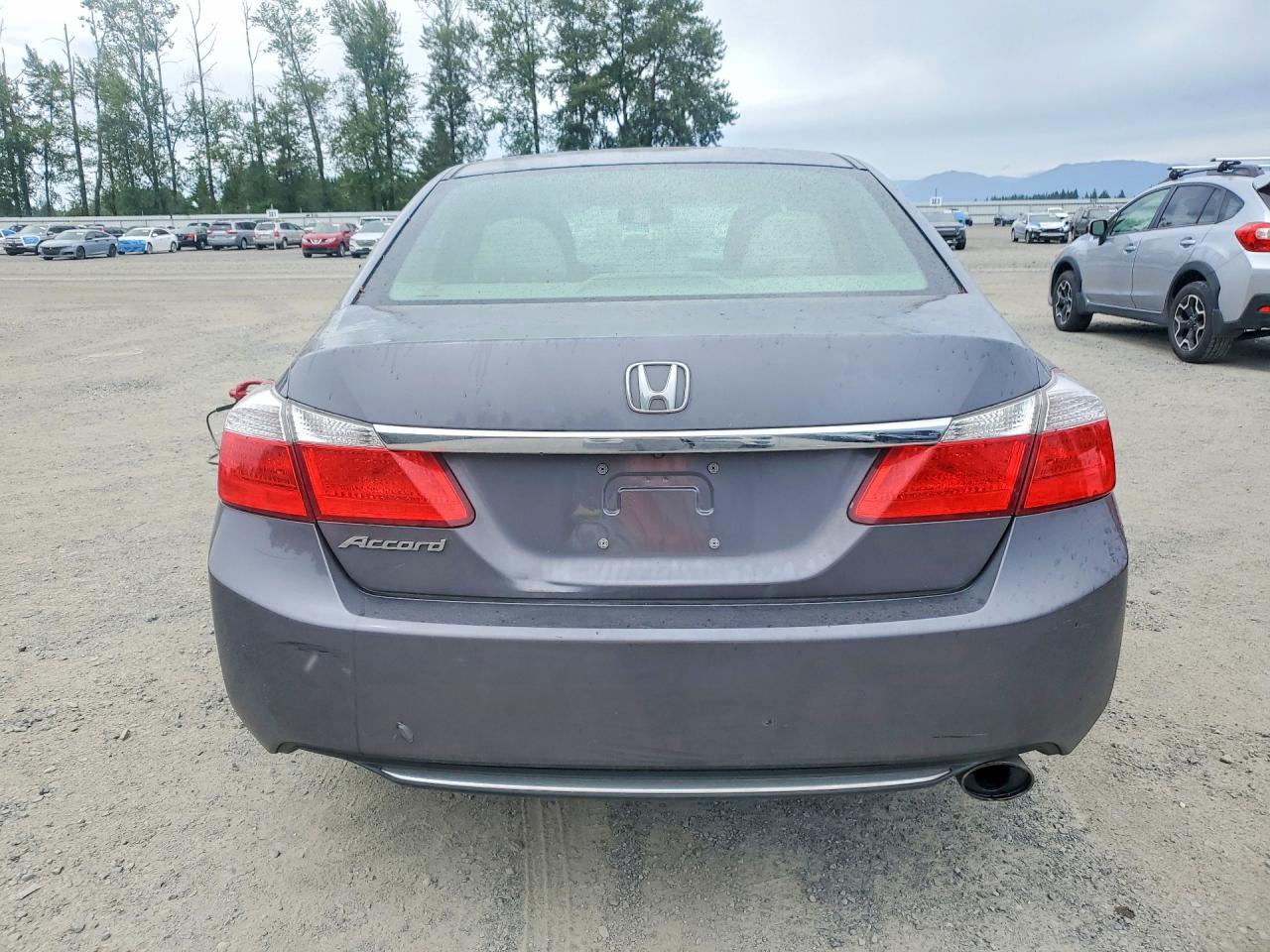 2013 Honda Accord Ex Gray vin: 1HGCR2F76DA254395
